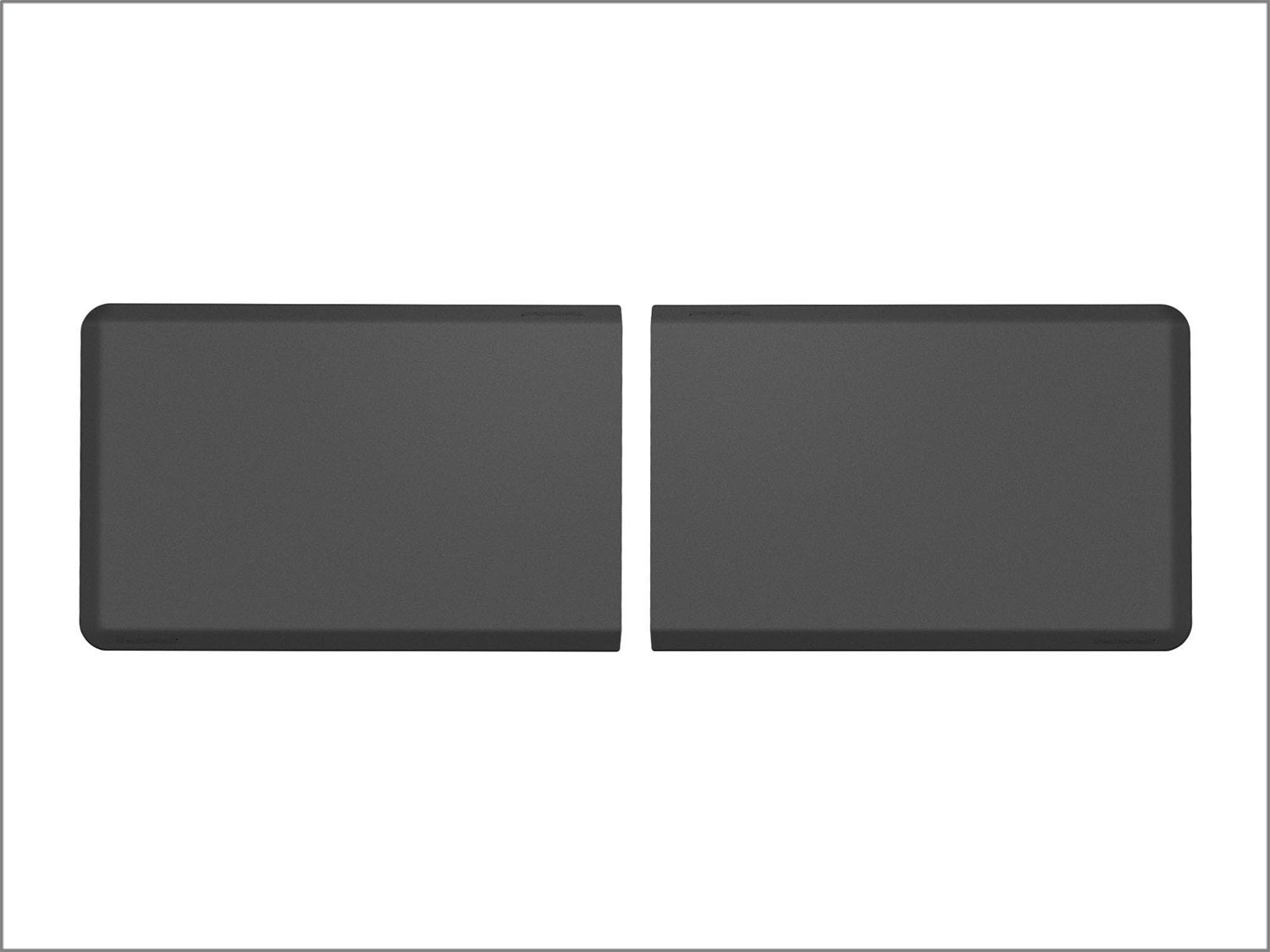 Weathertech 8ACONA2TXB Comfort Mat Connect; Black; End Mat; 24 X 36 in.; Stone; Set of 2; Weathertech 8ACONA2TXB