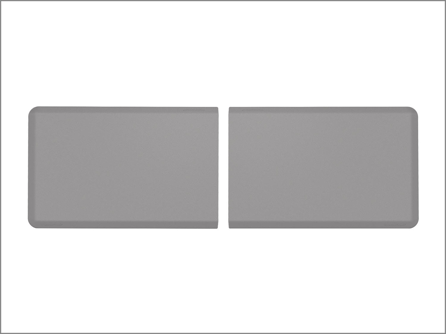 Weathertech 8ACONA2TXG Comfort Mat Connect; Grey; Stone;  Set of 2; Weathertech 8ACONA2TXG