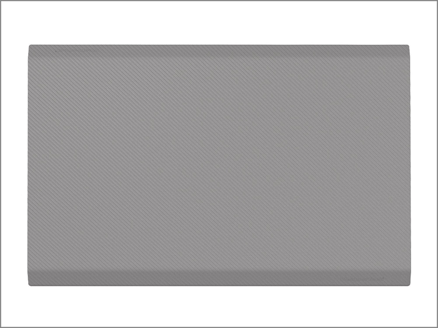 Weathertech 8ACONB1CBG Comfort Mat Connect; Grey; Middle Mat; 24 X 36 in.; Carbon Fiber; Weathertech 8ACONB1CBG