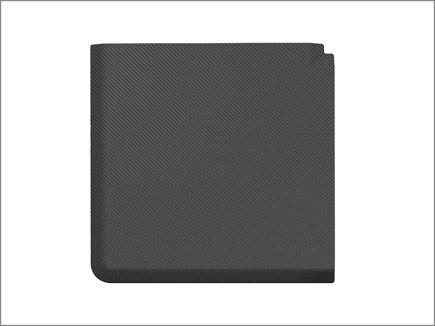 Weathertech 8ACONC1CBB Comfort Mat Connect; Black; Carbon Fiber; Corner; Weathertech 8ACONC1CBB