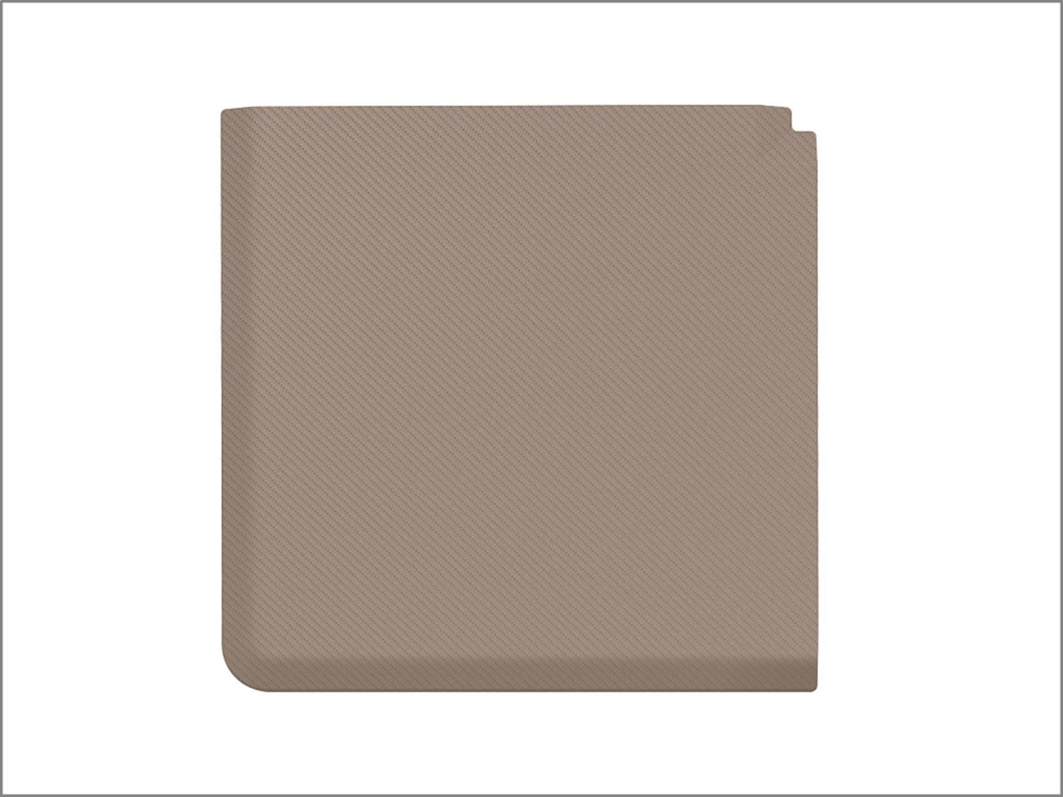 Weathertech 8ACONC1CBT Comfort Mat Connect; Tan; Corner Mat; 25 X 25 in.; Carbon Fiber; Weathertech 8ACONC1CBT