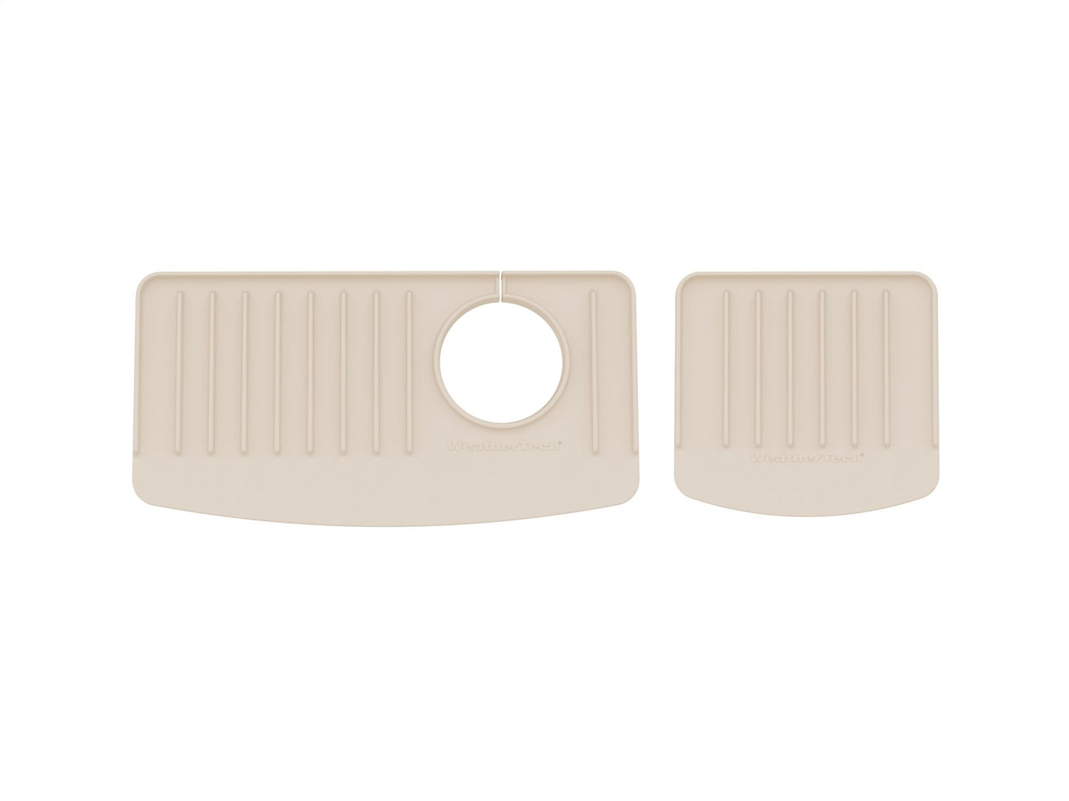 Weathertech 8AFAU02TN FaucetMat; Tan; Sand; Set of 2; Weathertech 8AFAU02TN