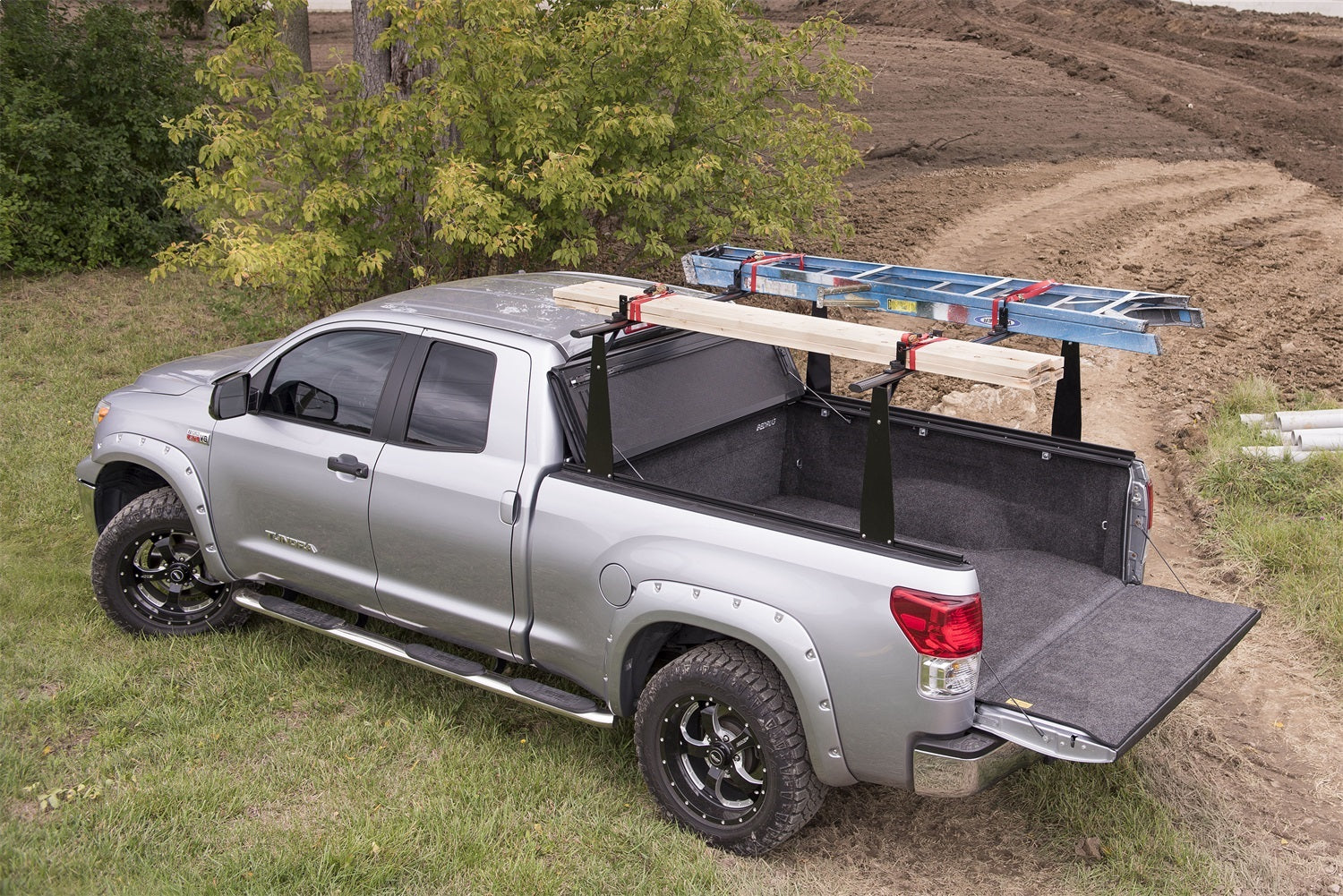 Bak Industries 72120BT BAKFlip CS/F1 w-Rack 14-18 (19 Leg/Lim) Silv/Sierra 5ft.9in. Bak Industries 72120BT