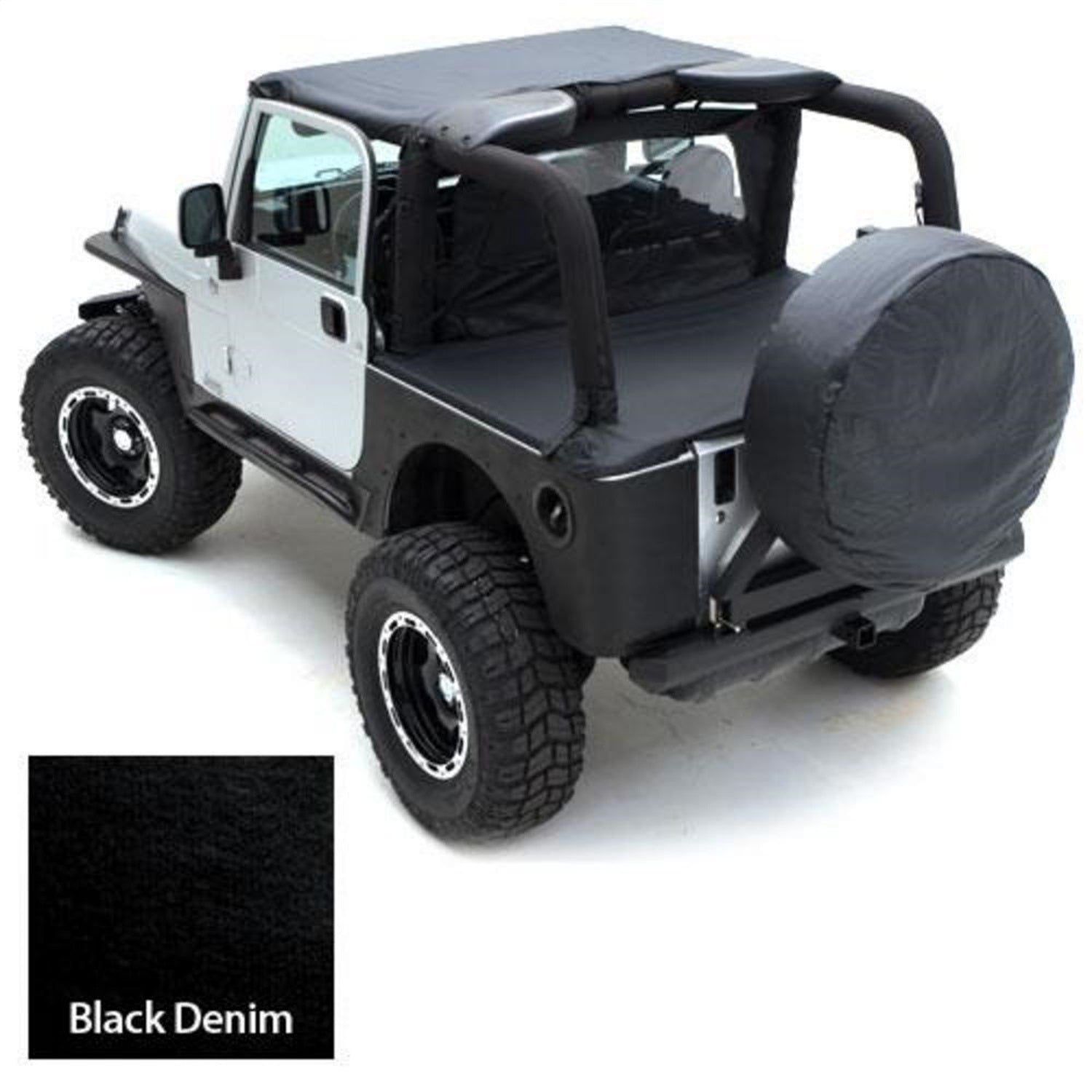 Outback Wind Breaker; Black Denim; Smittybilt 90015
