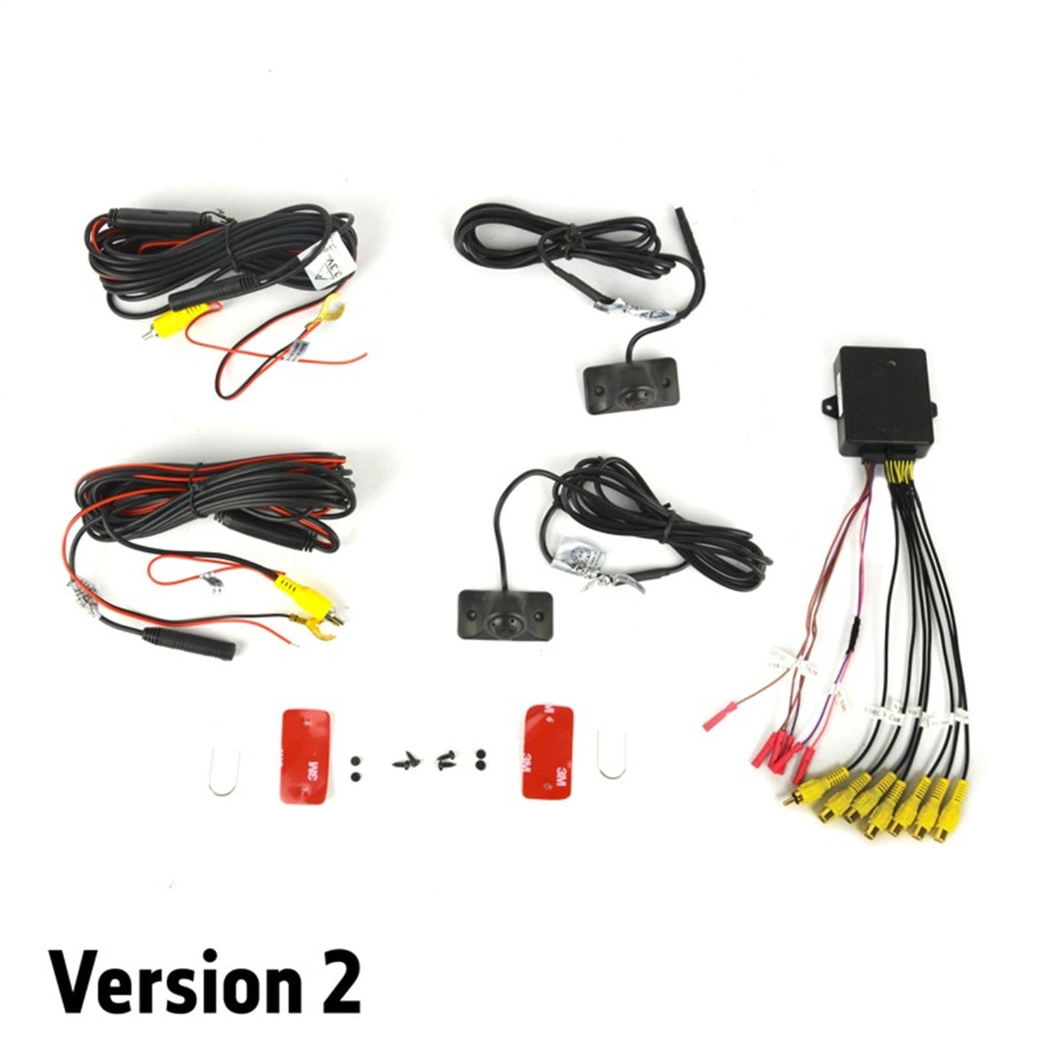 Brandmotion 9002-2904V3 Dual Camera Blind Spot Monitoring System; w/Smart Switcher; Brandmotion 9002-2904V3