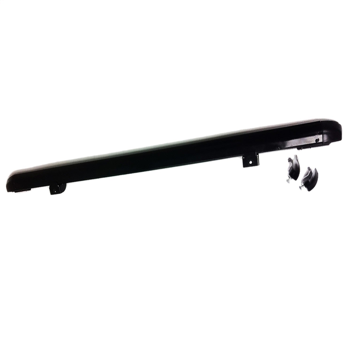 Rampage 901004 Windshield Channel; No Drill; Black; Rampage 901004