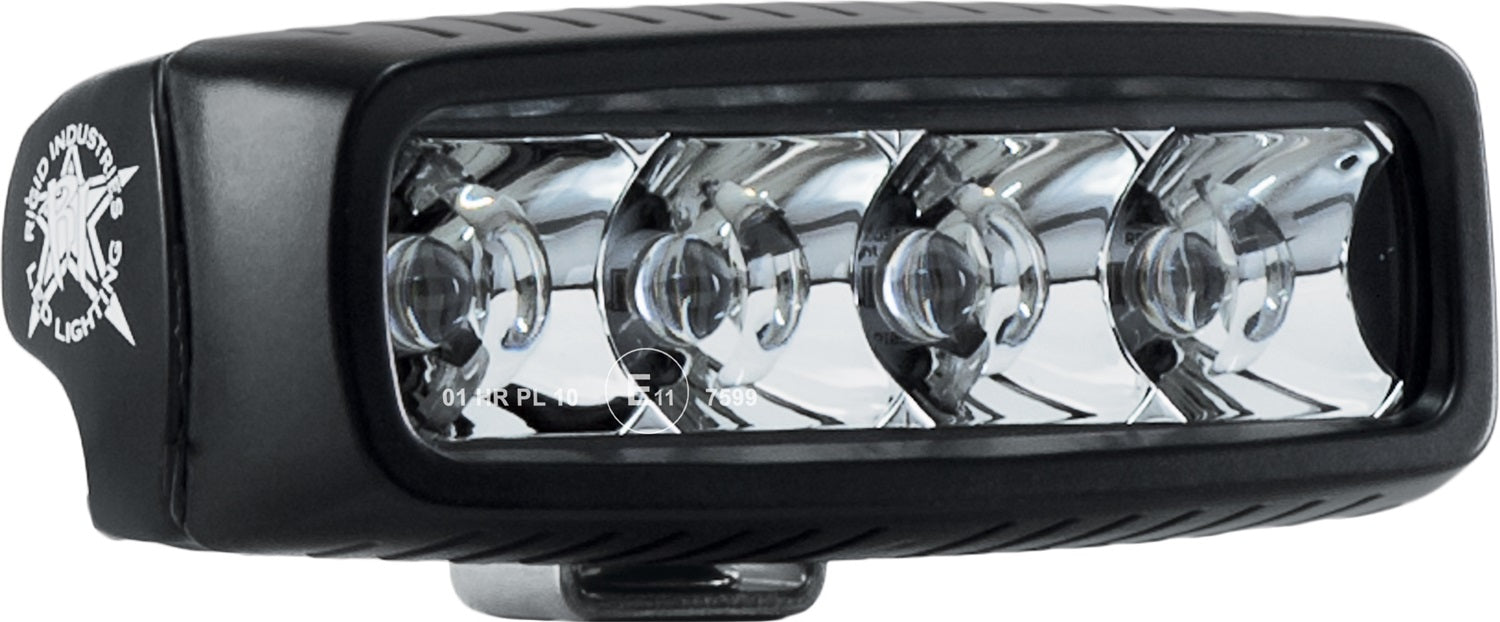 RIGID Industries 90521EM RIGID SR-Q Series LED Light; E-Mark Certified; Spot Optic; Surface Mount Pair RIGID Industries 90521EM