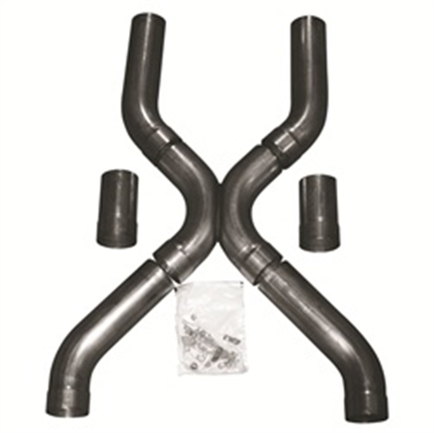 Kooks Custom Headers 9114 3in. X-Pipe Kit-16 Ga. Mild Steel Kooks Custom Headers 9114