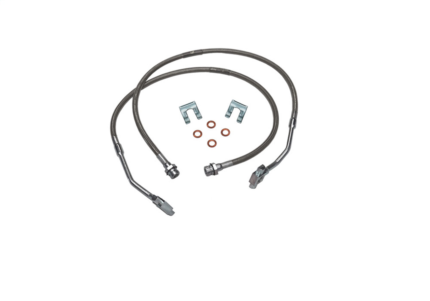 Superlift 91355 Bullet Proof Brake Hose-Front-79-86 GM PU/Blazer/Suburban w/8-12in. Lift Superlift 91355
