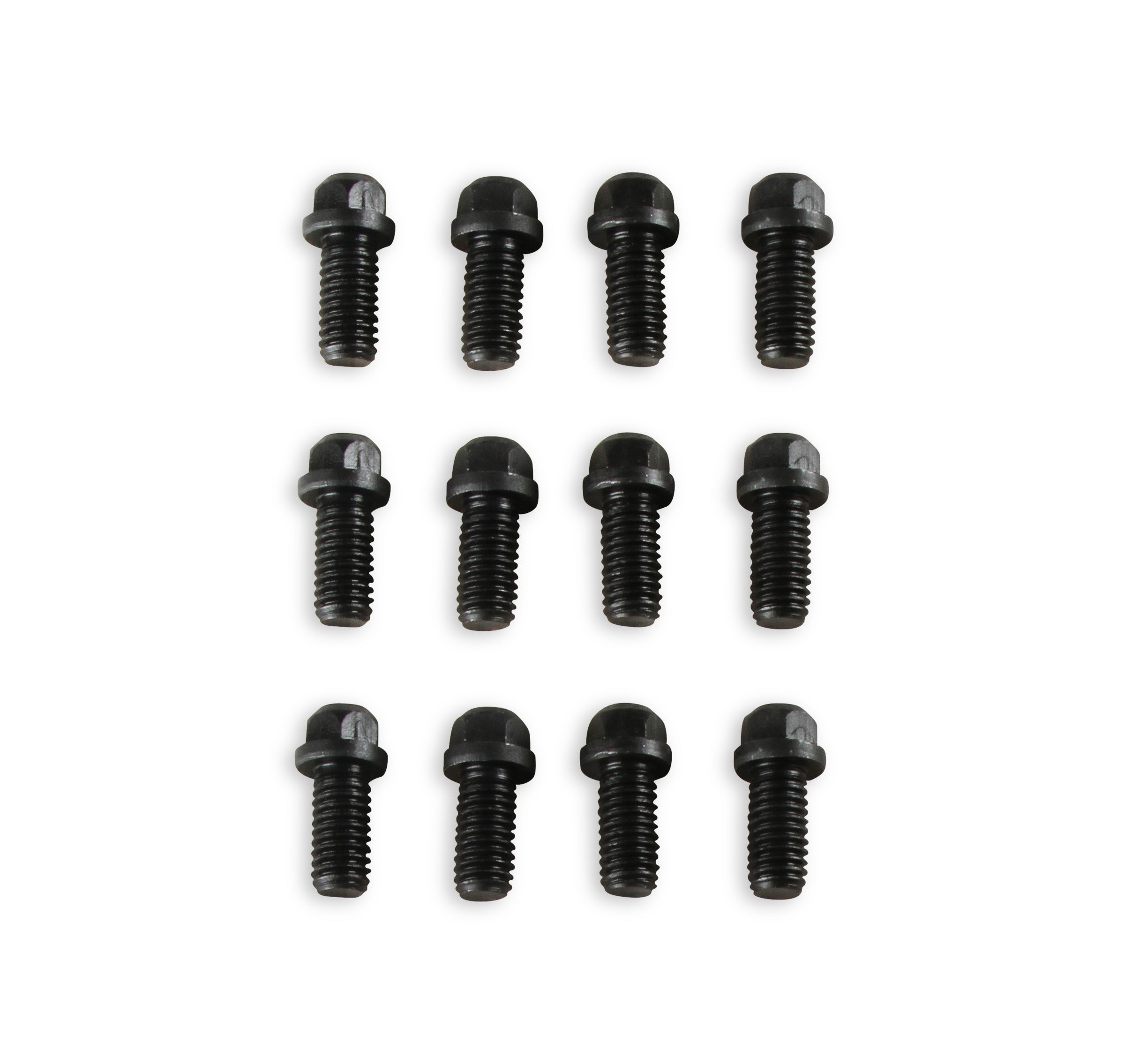 Mr Gasket 915 Header Bolt Set; Black Oxide Coated; 3/8 in. Diameter; 3/4 in. Length; Hex Head; Mr Gasket 915