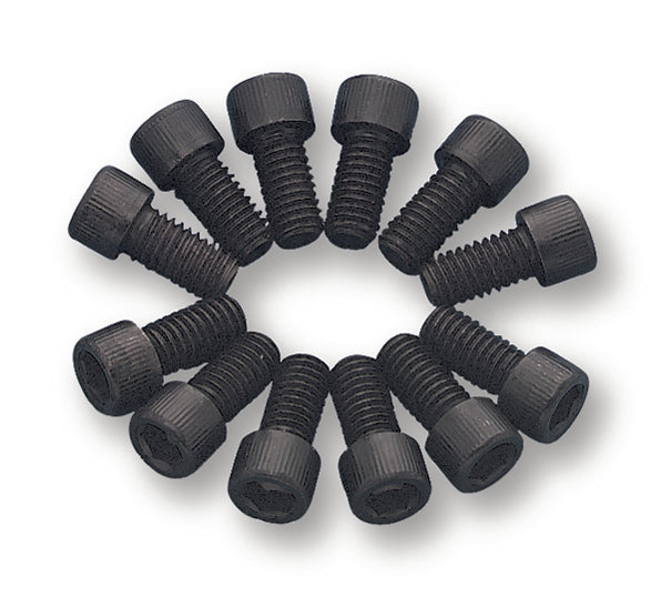 Mr Gasket 916 Header Bolt Set; Black Oxide Finish; 3/8 in. Dia.; 3/4 in. Length; Allen Head; Mr Gasket 916
