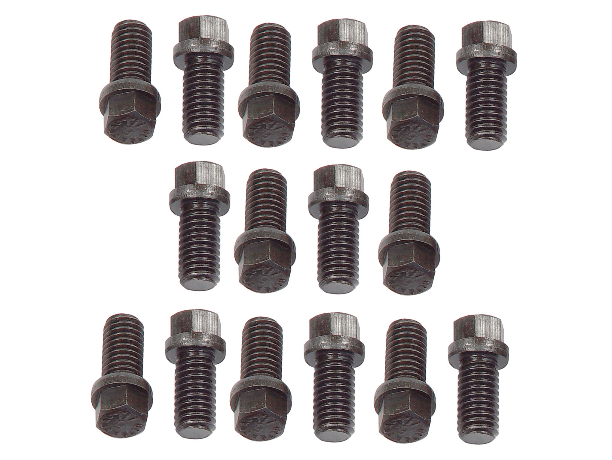 Mr Gasket 919G Header Bolt Set; Hex Head; 3/8 in.-16 x 0.75 in.; 16 pc.; Mr Gasket 919G