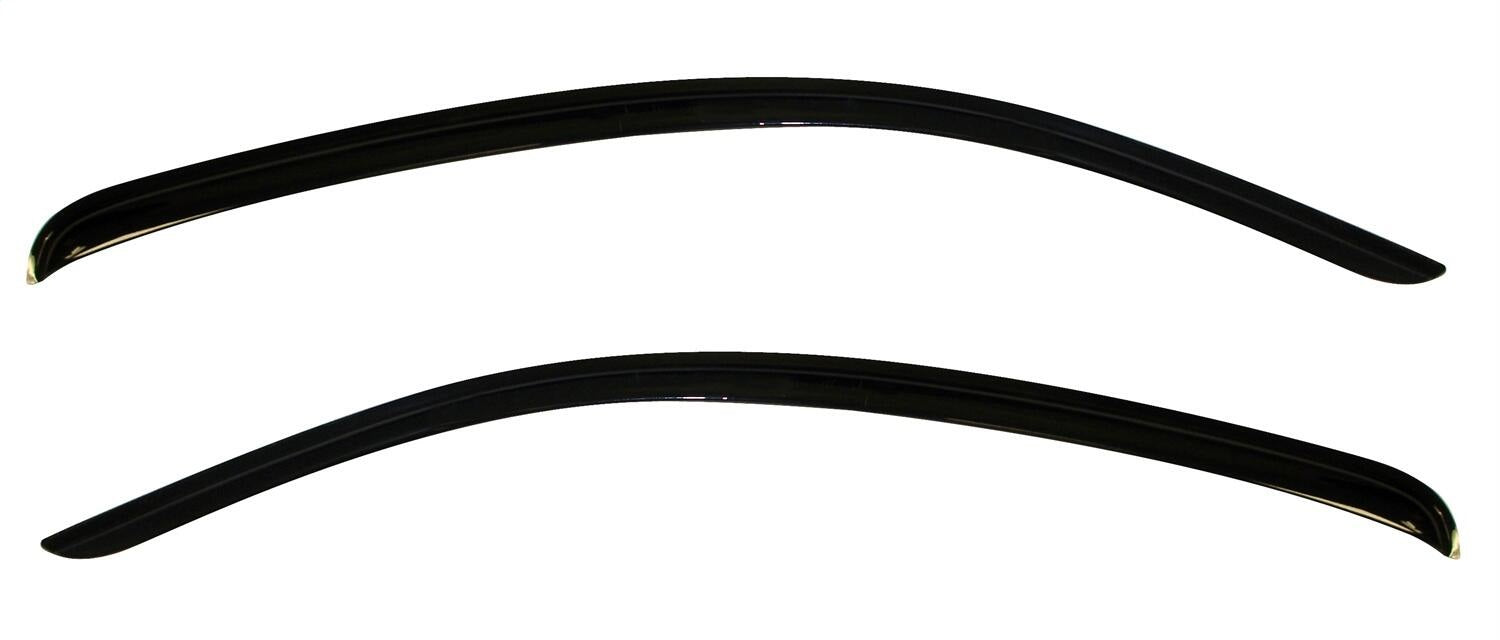 Auto Ventshade AVS 92024 Ventvisor® Deflector 2 pc.; Front; Smoke; Outside Mount; Auto Ventshade AVS 92024