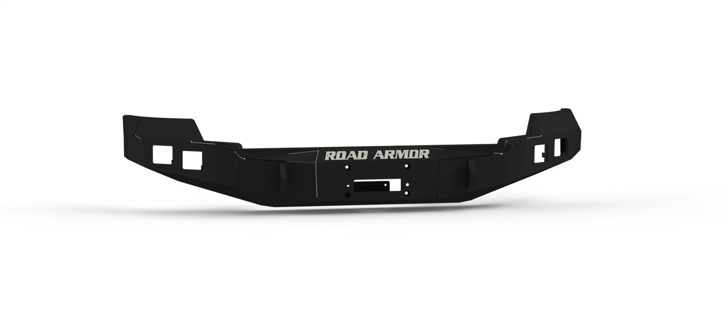 Road Armor 9222F0B Stealth Winch Front Bumper; Base; Non-Sensor; Road Armor 9222F0B