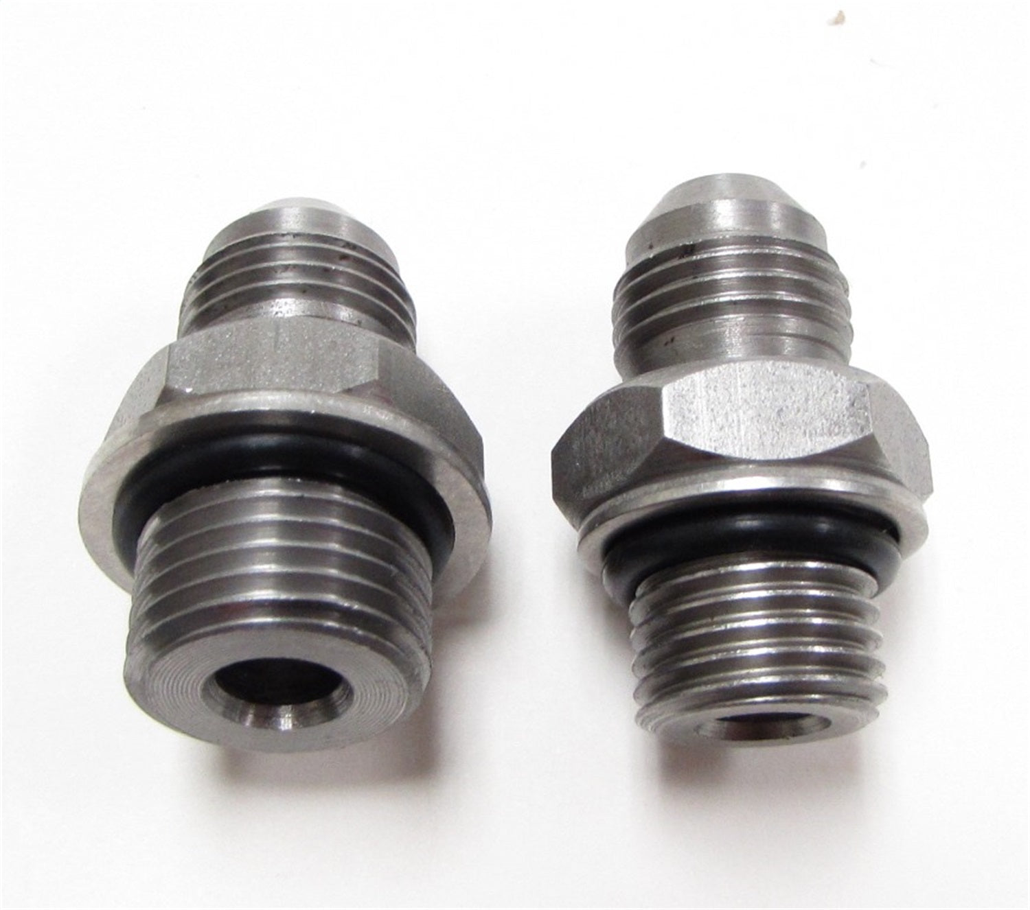 Borgeson 925124 Power Steering Hose Adapter Set.-6AN to 14MM O-ring. Stainless Steel Borgeson 925124