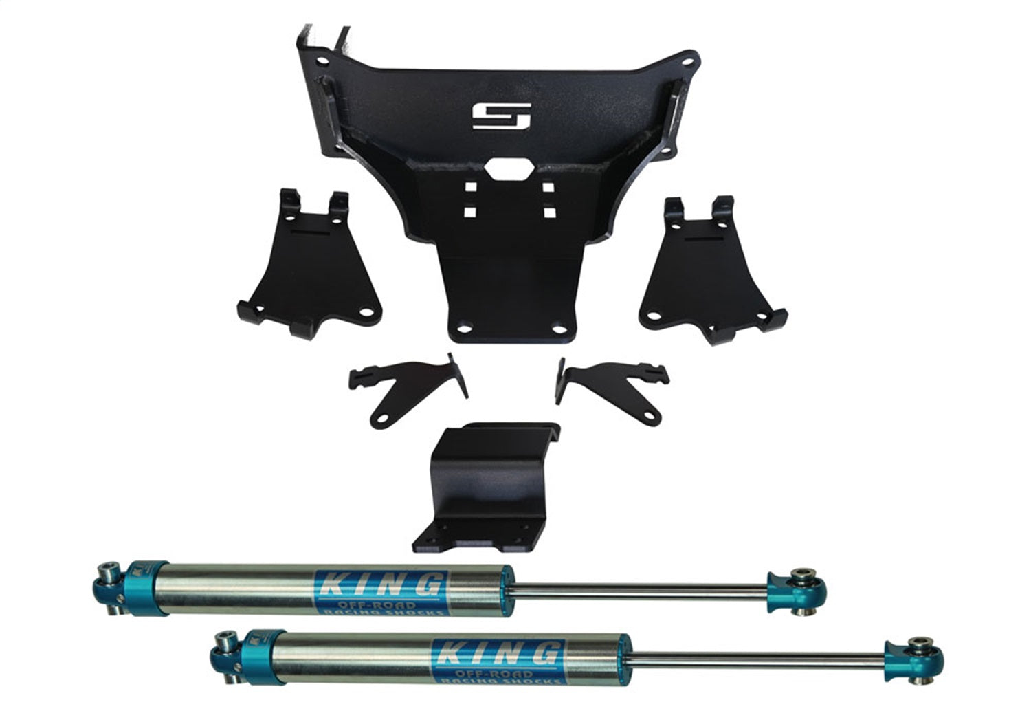 Superlift 92740 Dual Steering Stabilizer Kit-w/King 2.0 Shocks-05-22 F250/350 4WD-No Lift Req Superlift 92740