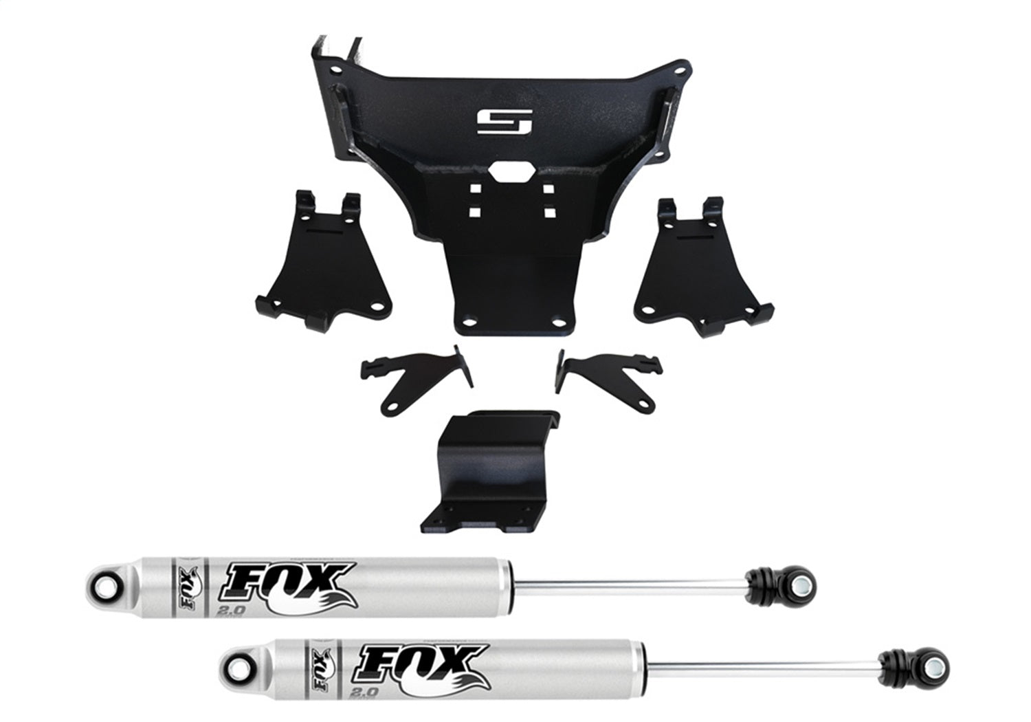 Superlift 92743 Dual Steering Stabilizer Kit-w/Fox 2.0 Shocks-05-22 F250/350 4WD-No Lift Req Superlift 92743