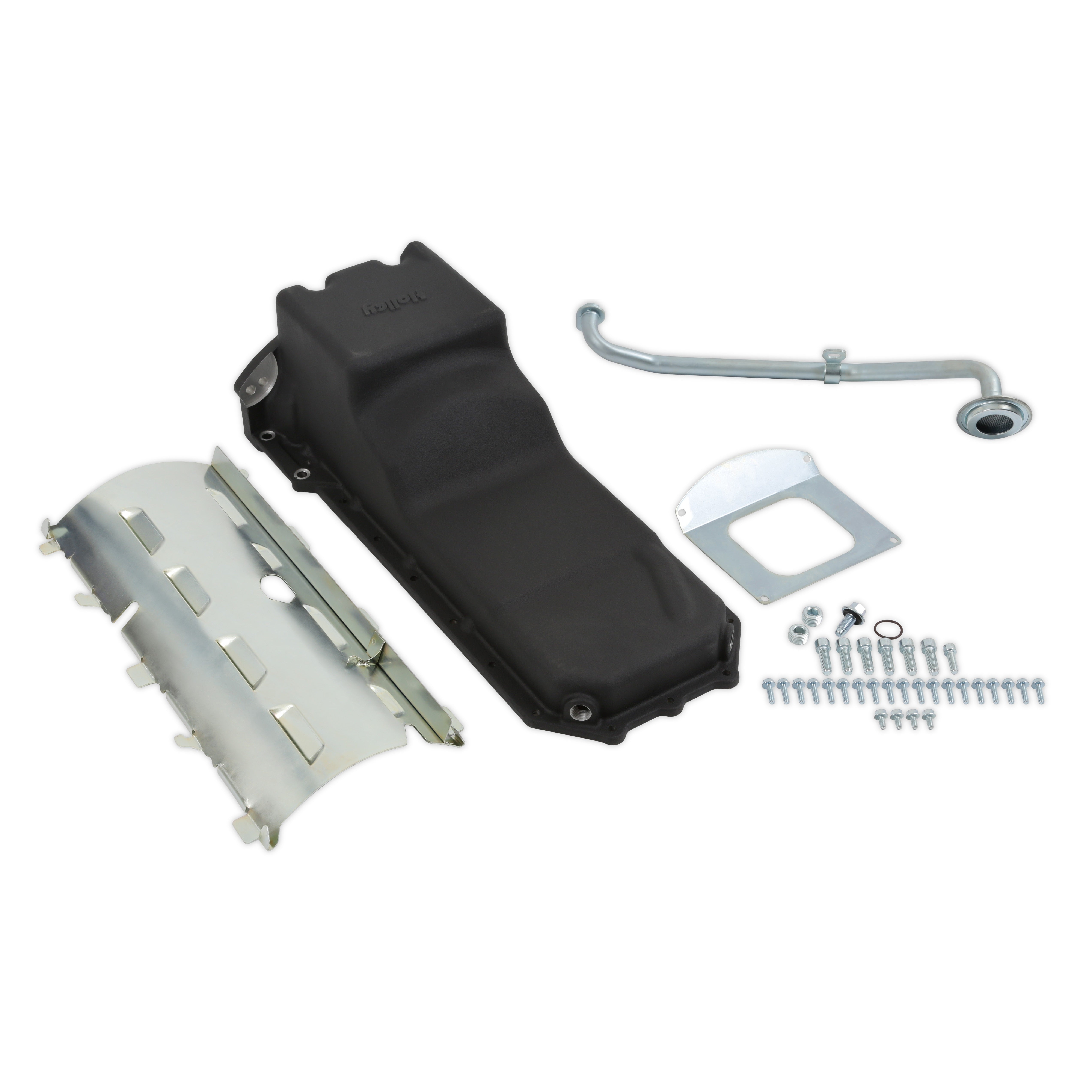 Holley Gen III Hemi Swap Oil Pan - Rear-Sump - Black - Non-VVT
