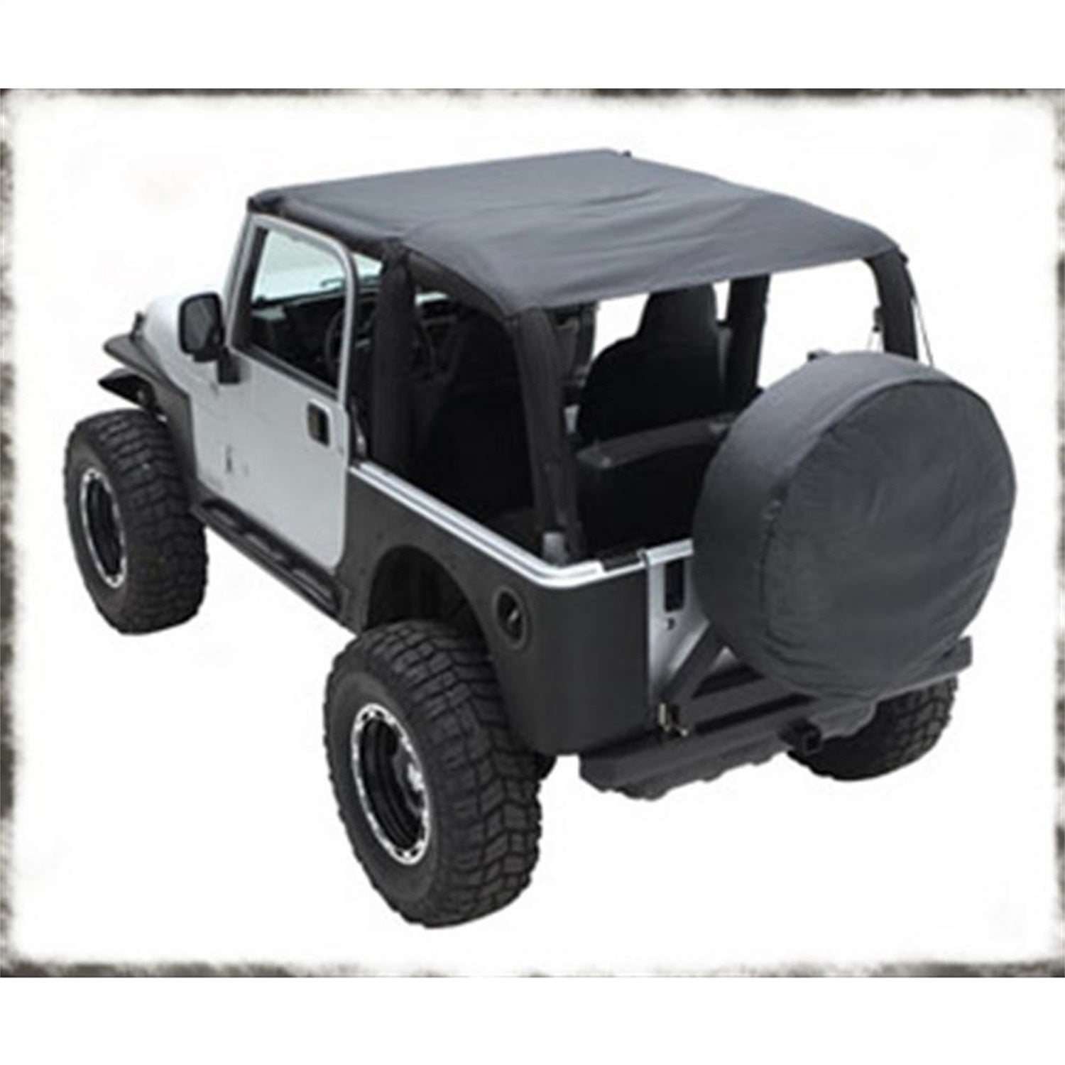Extended Top; Black Diamond; Smittybilt 93735