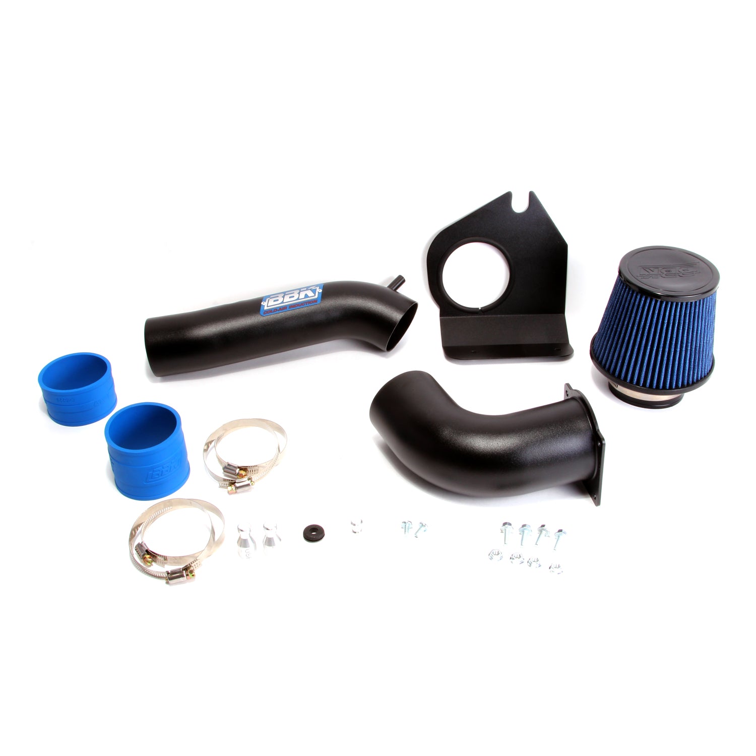 BBK Performance Parts 17195 1999-2004 FORD MUSTANG V6 COLD AIR INTAKE FENDERWELL STYLE (BLACKOUT FINISH) BBK Performance Parts 17195