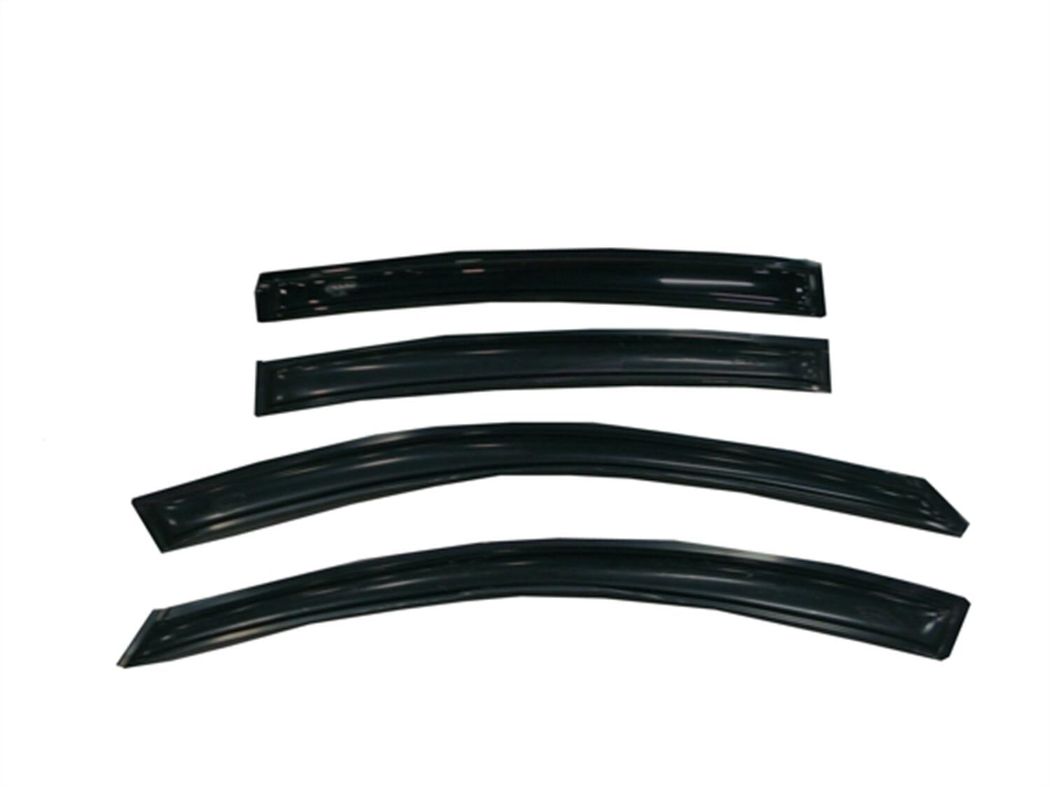 Auto Ventshade (AVS) 94017 Ventvisor® Deflector 4 pc.; Smoke; Outside Mount; Auto Ventshade (AVS) 94017
