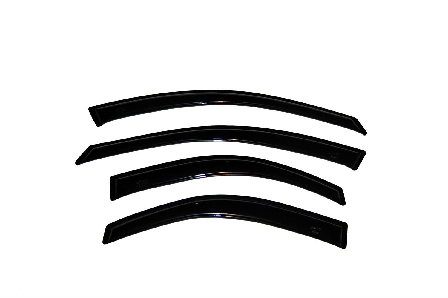 Auto Ventshade (AVS) 94137 Ventvisor® Deflector 4 pc.; Smoke; Outside Mount; Auto Ventshade (AVS) 94137