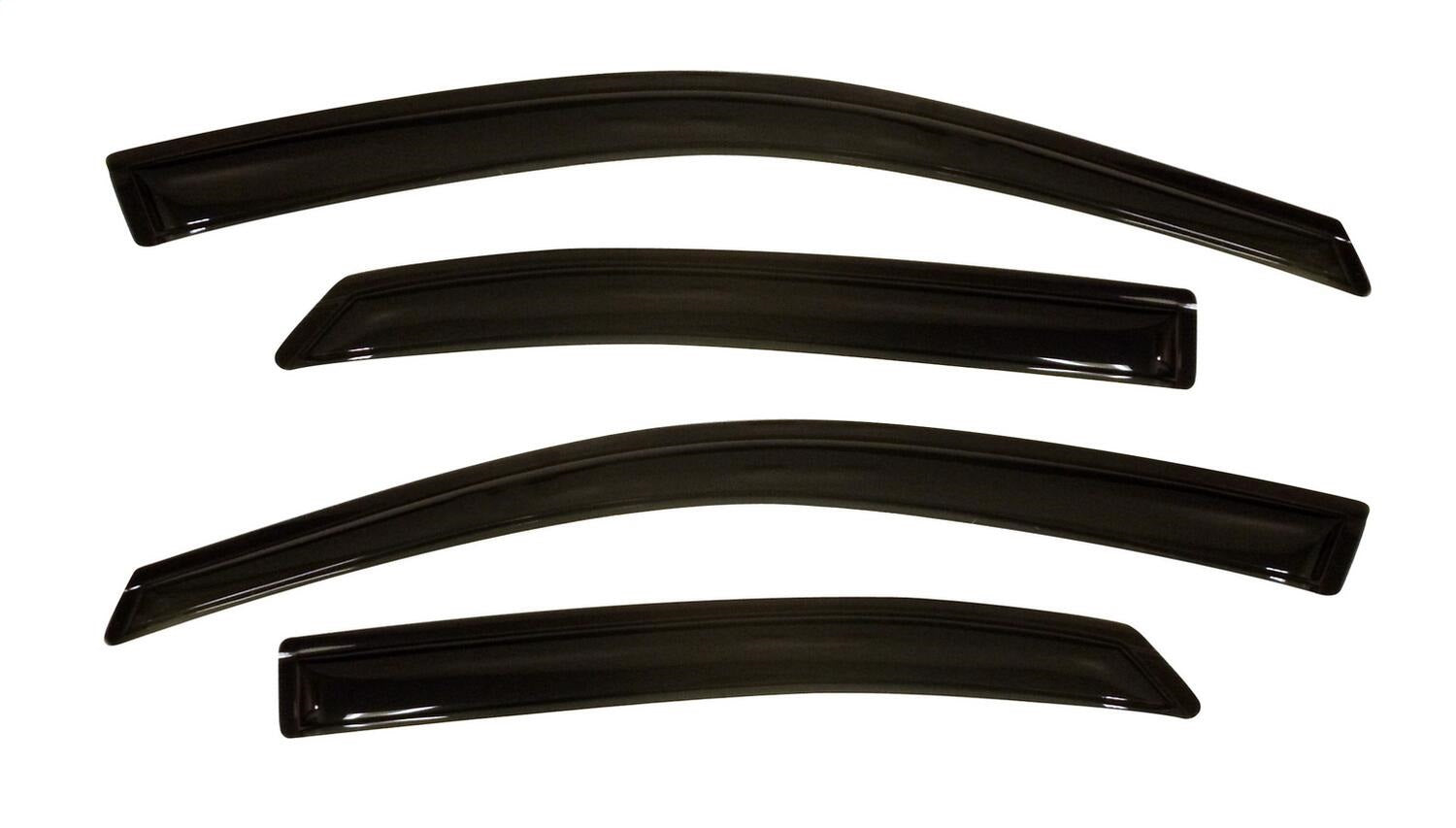 Auto Ventshade (AVS) 94186 Ventvisor® Deflector 4 pc.; Smoke; Outside Mount; Auto Ventshade (AVS) 94186