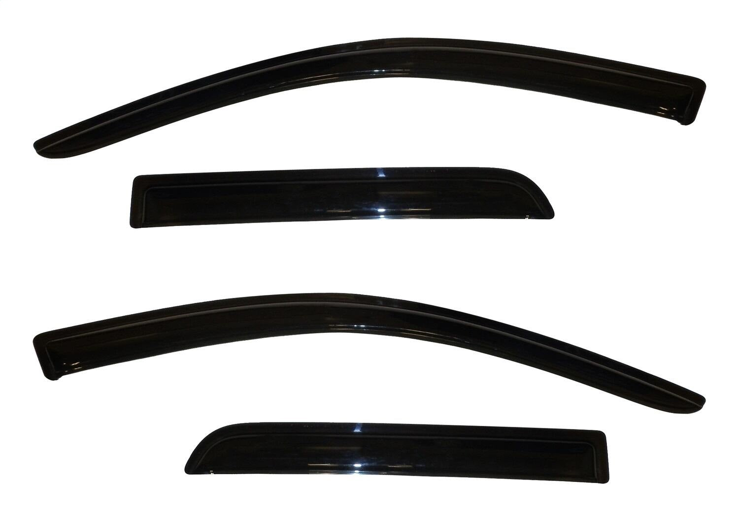 Auto Ventshade AVS 94191 Ventvisor® Deflector 4 pc.; Smoke; Outside Mount; Auto Ventshade AVS 94191