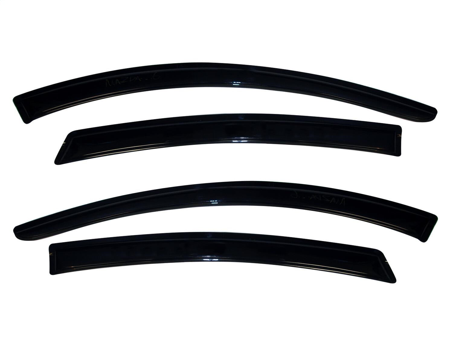 Auto Ventshade AVS 94287 Ventvisor® Deflector 4 pc.; Smoke; Outside Mount; Auto Ventshade AVS 94287