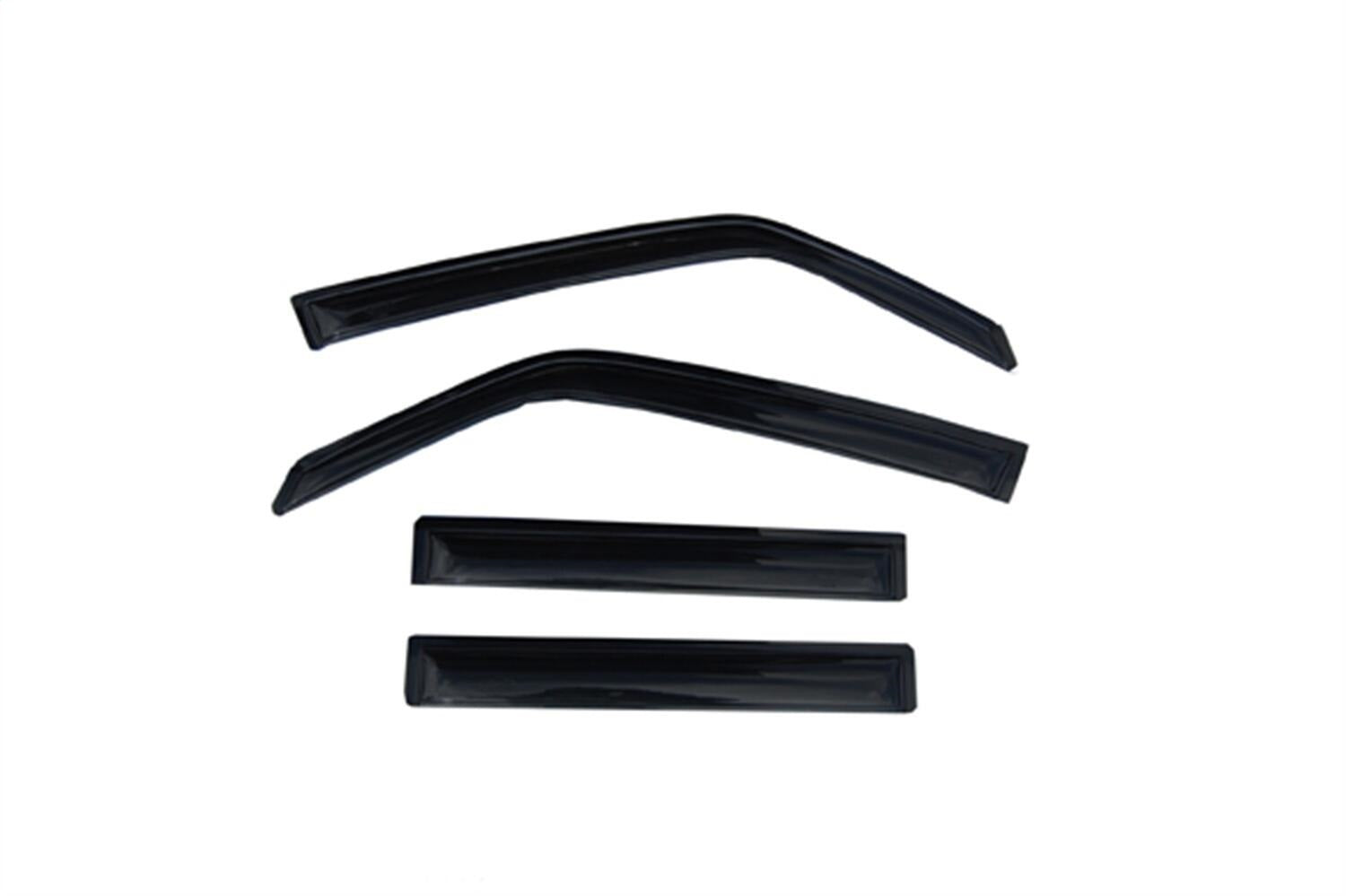 Auto Ventshade (AVS) 94352 Ventvisor® Deflector 4 pc.; Smoke; Outside Mount; Auto Ventshade (AVS) 94352