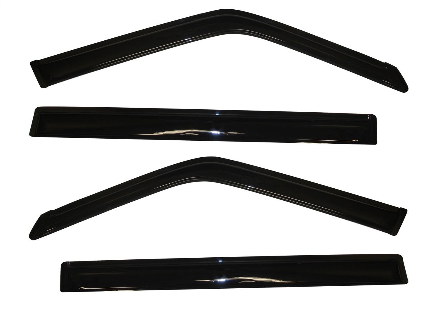 Auto Ventshade AVS 94437 Ventvisor® Deflector 4 pc.; Smoke; Outside Mount; Auto Ventshade AVS 94437