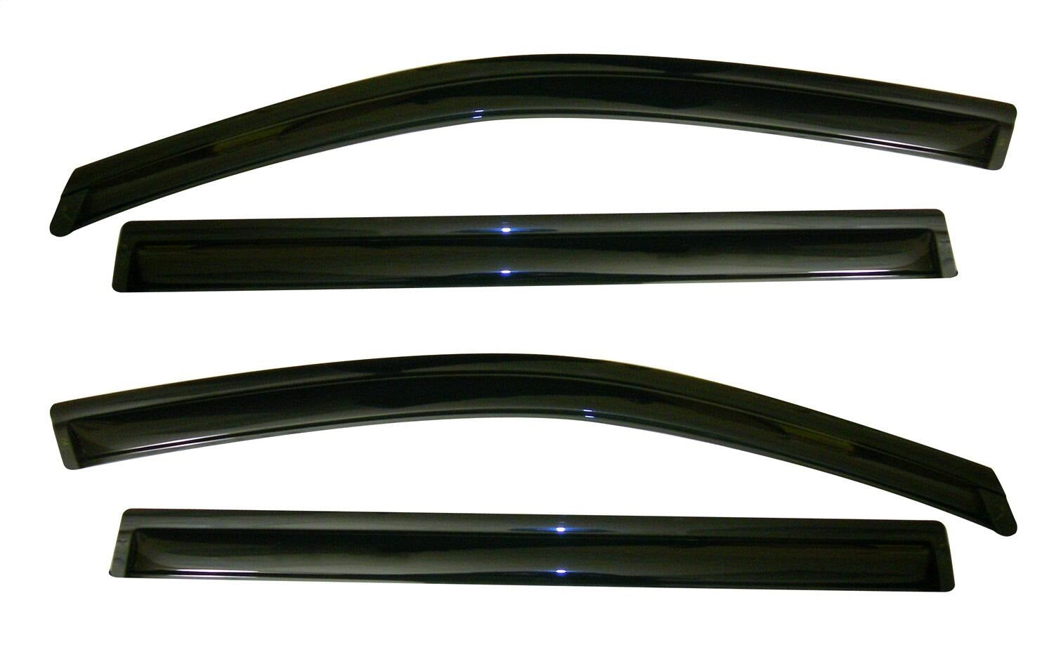 Auto Ventshade AVS 94630 Ventvisor® Deflector 4 pc.; Smoke; Outside Mount; Auto Ventshade AVS 94630
