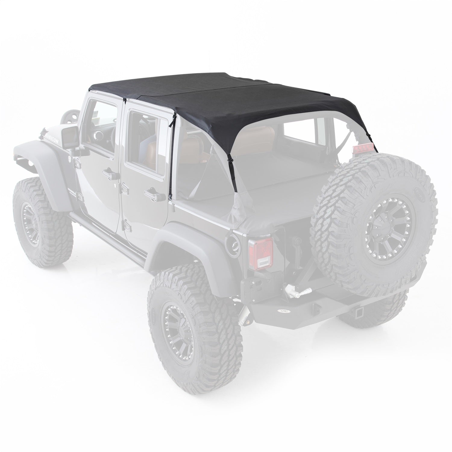 Extended Top; Black Diamond; Smittybilt 94635