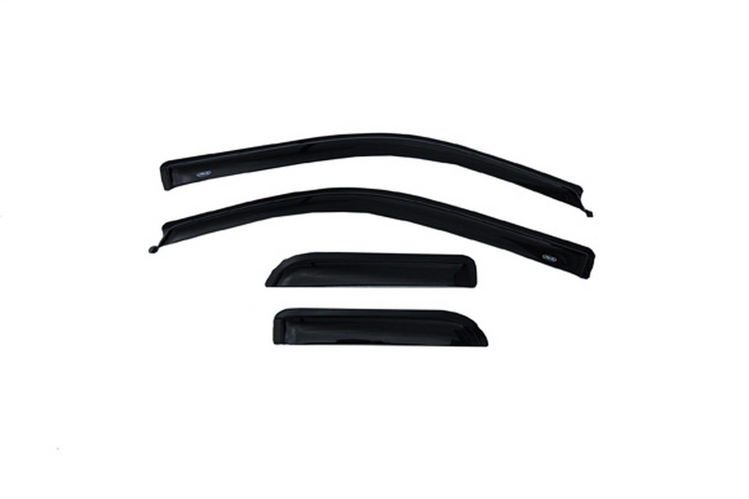 Auto Ventshade AVS 94738 Ventvisor® Deflector 4 pc.; Smoke; Outside Mount; Auto Ventshade AVS 94738