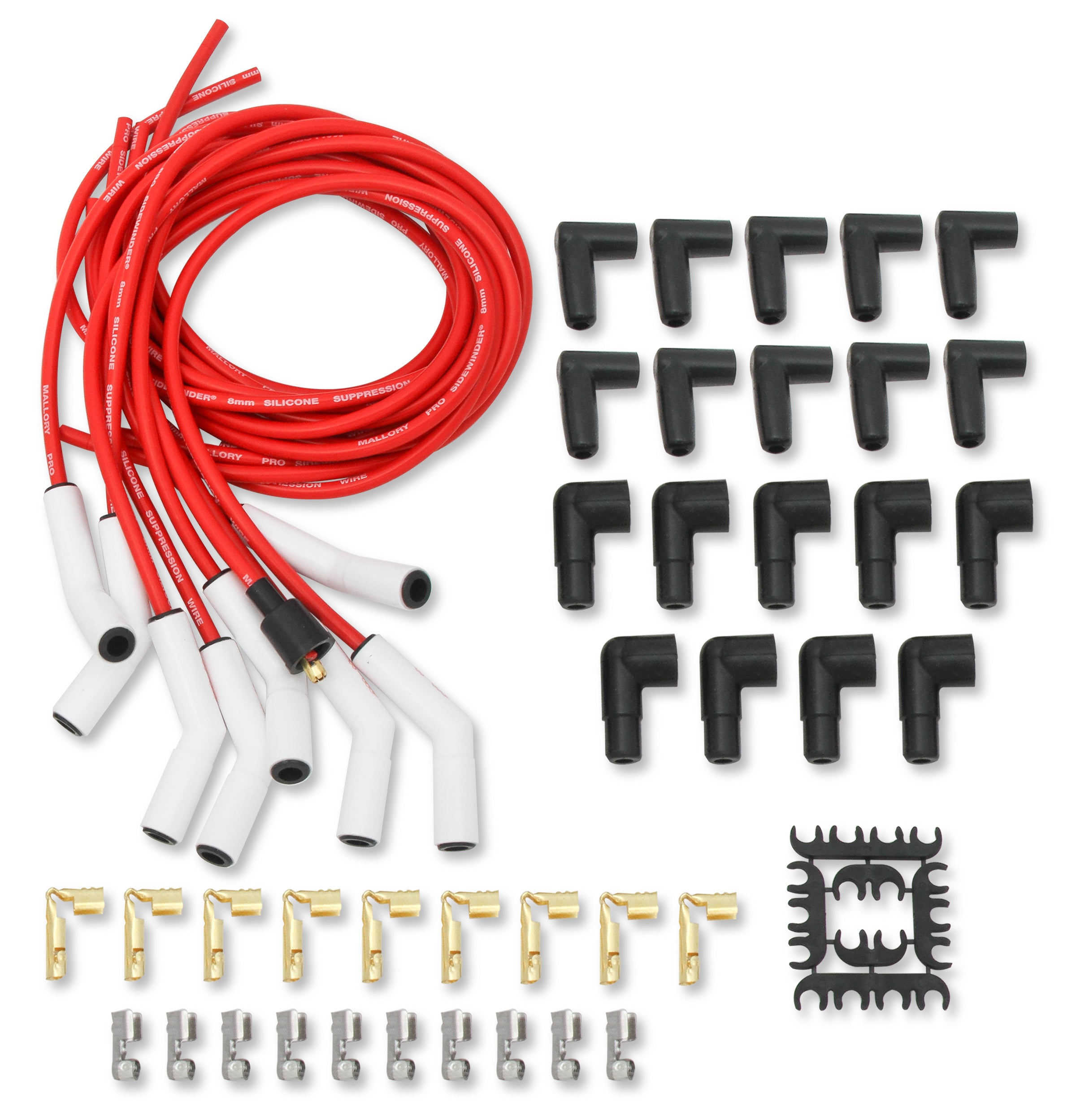 Mallory 947C Spark Plug Wire Set Mallory 947C