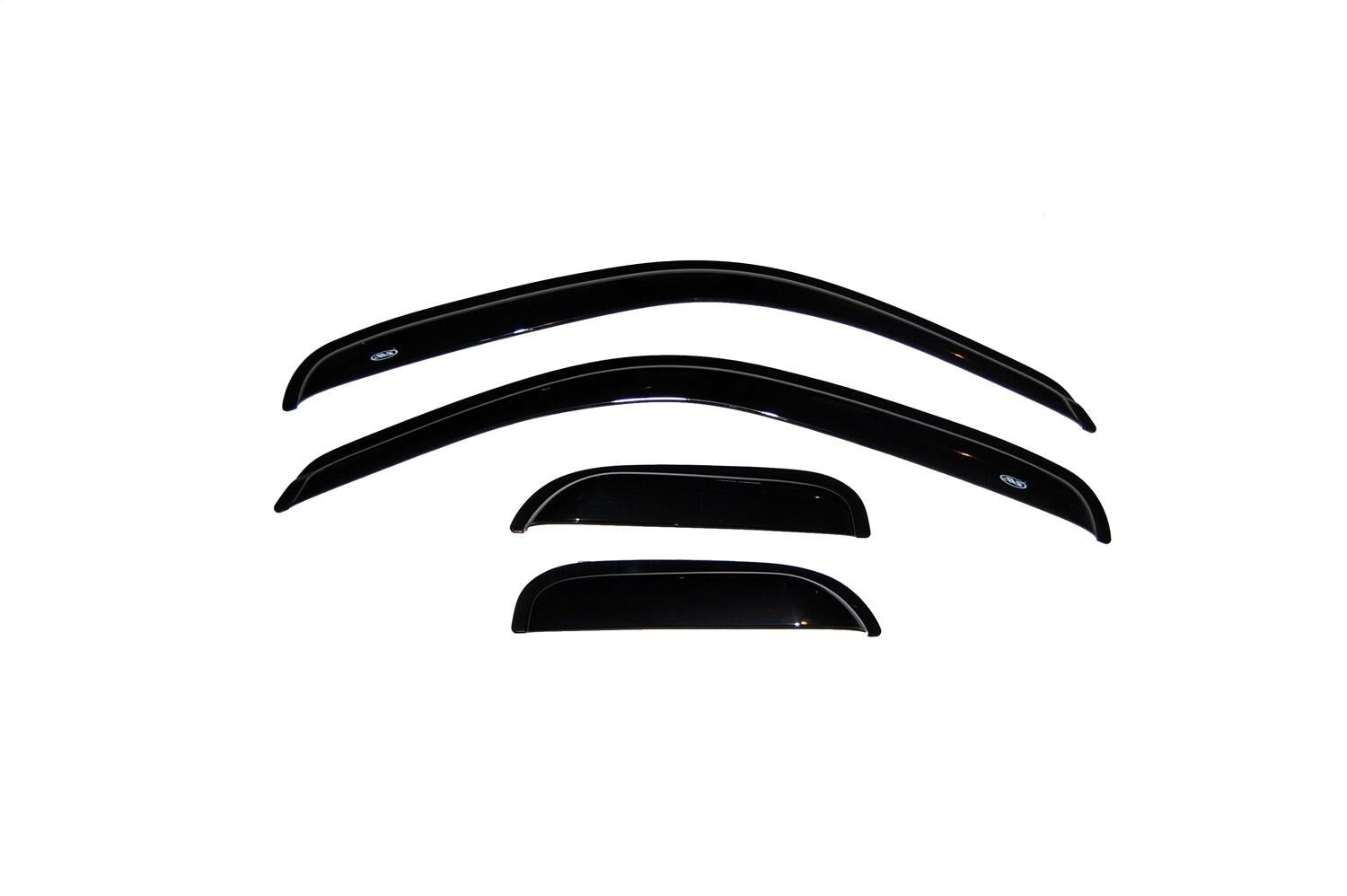 Auto Ventshade AVS 94948 Ventvisor® Deflector 4 pc.; Smoke; Outside Mount; Auto Ventshade AVS 94948