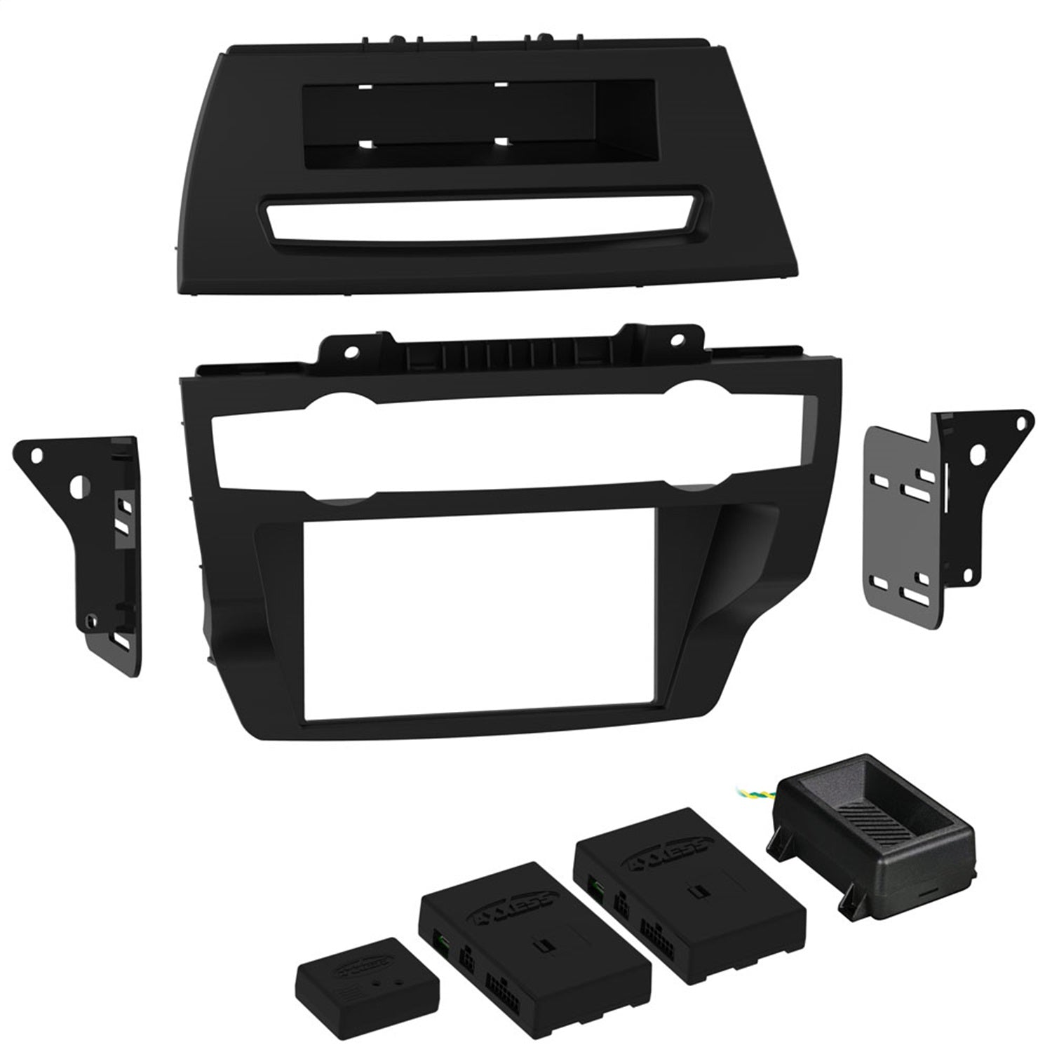 Metra Electronics 95-9321B Radio Installation Kit; ISO DDIN Radio Provision; w/o MOST Amp; Metra Electronics 95-9321B