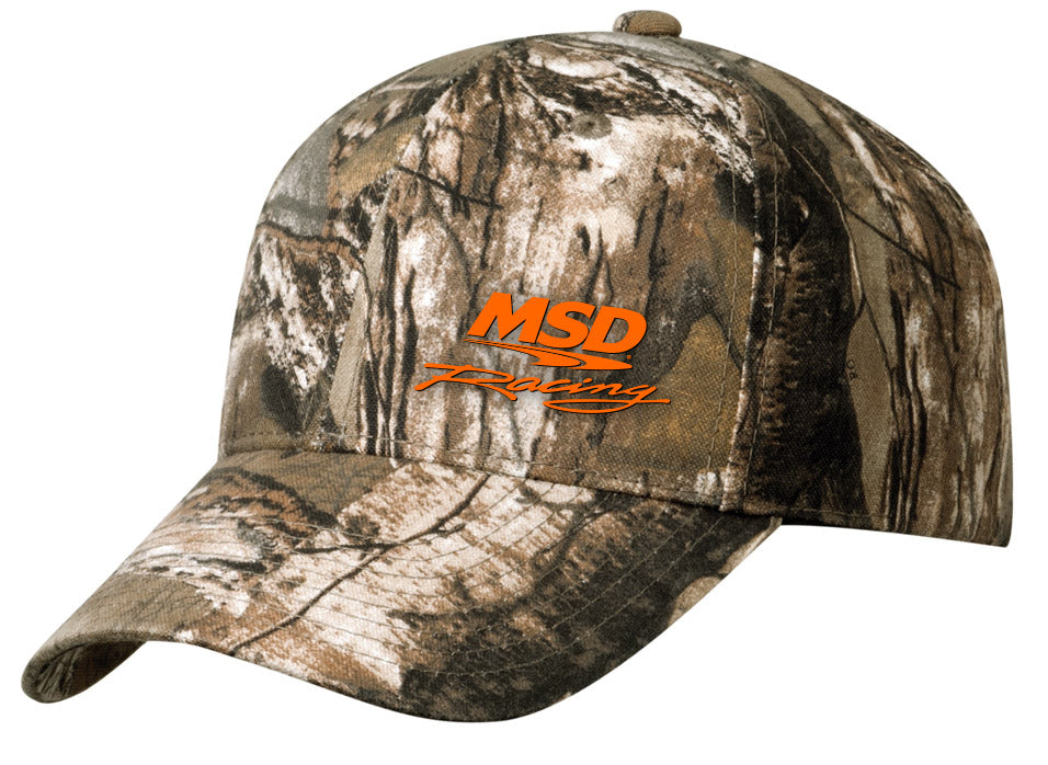 Adjustable Camo - Orange MSD Logo