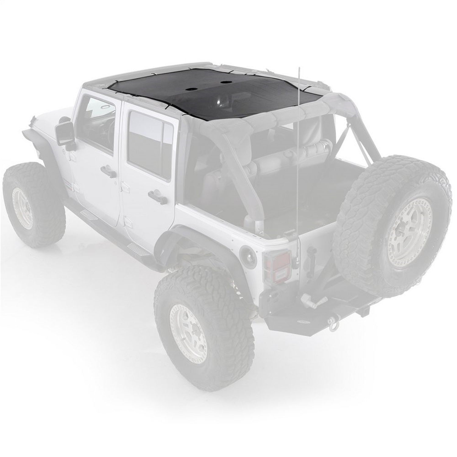 Cloak Extended Mesh Top; Smittybilt 95500