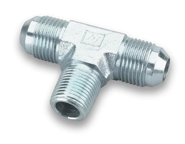 Earl's Performance 962503ERL #3 to 1/8in. NPT Steel Tee Adapter Earl's Performance 962503ERL