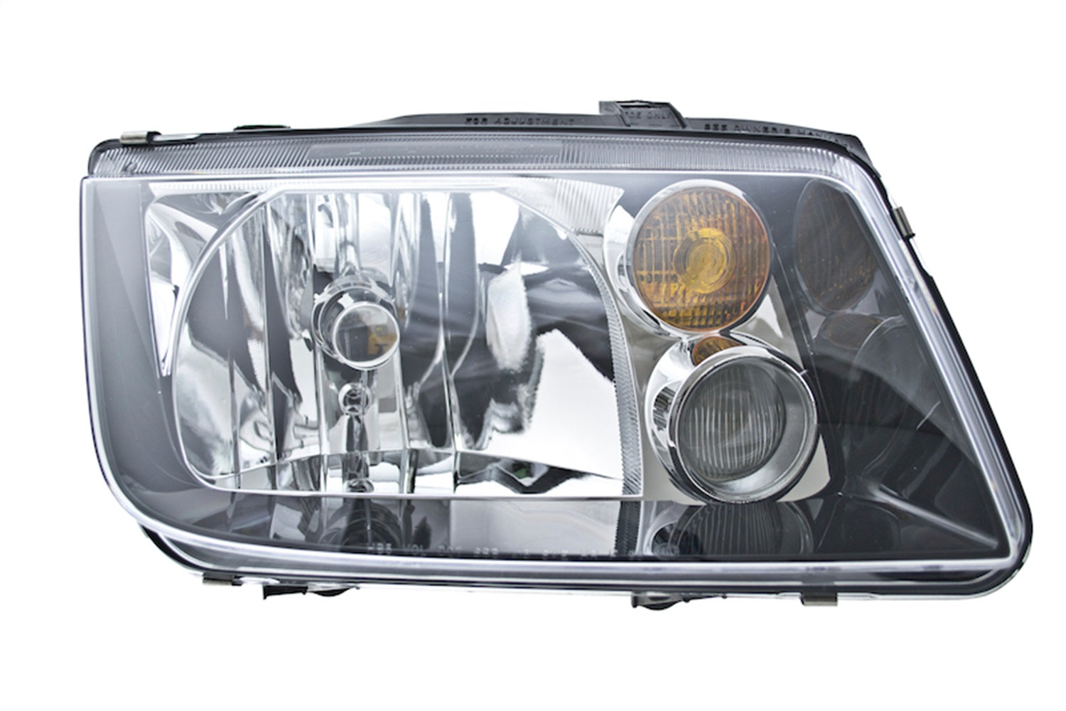 Hella 963660521 VW Jetta IV Smoke Headlamp Upgrade LH With Fog Lamp (99-04) Hella 963660521