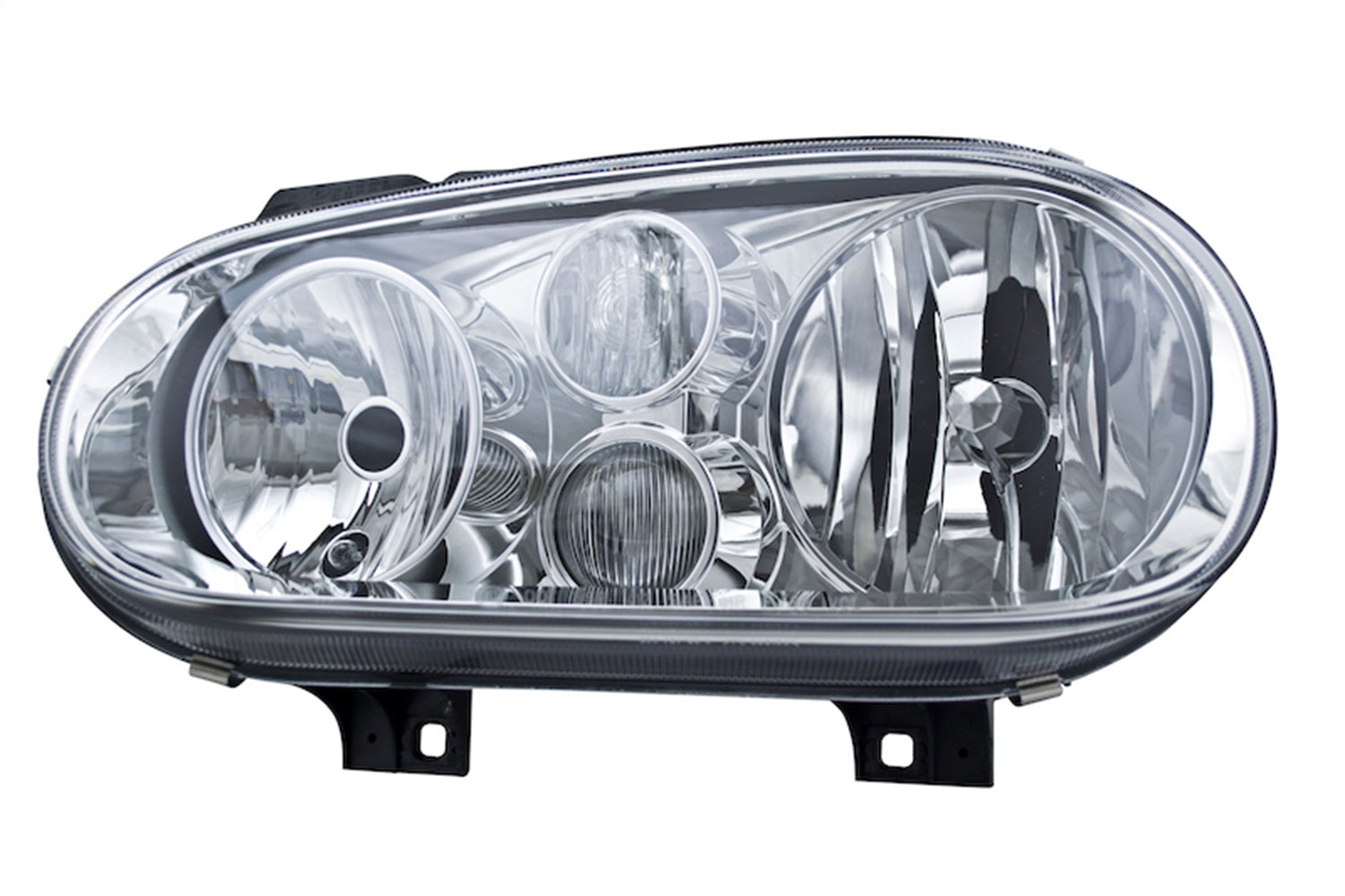 Hella 963711051 VW Golf Headlamp with Fog Lamp; left Hella 963711051