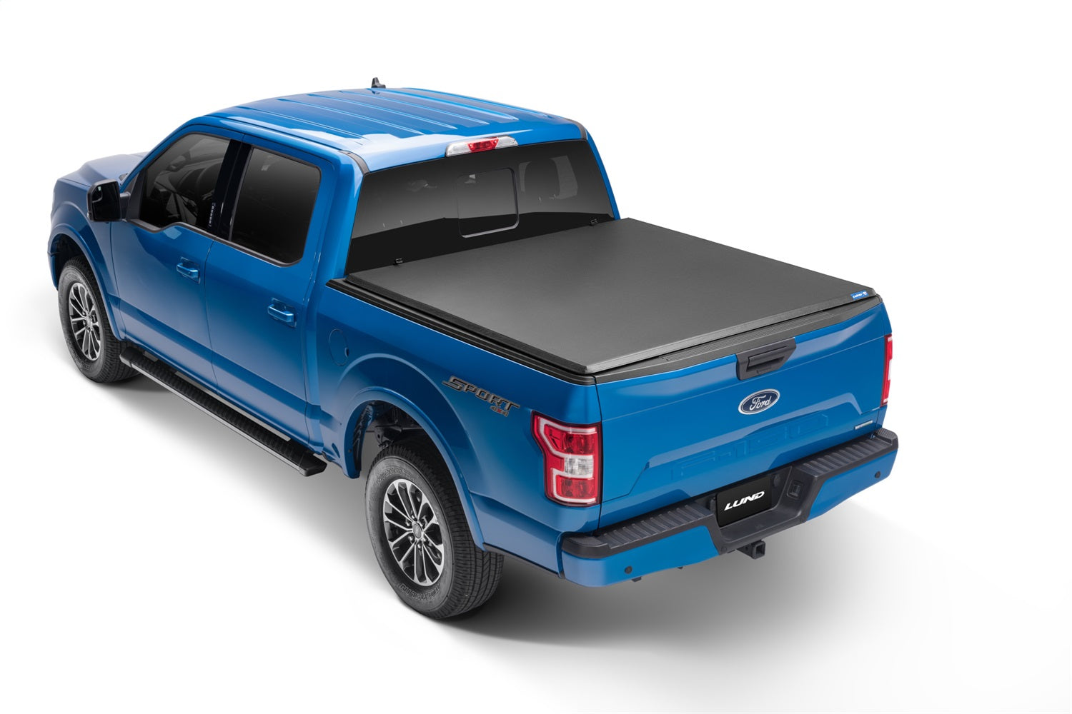 Lund 969369 Lund Hard Fold Tonneau; Black; [Available While Supplies Last]; Lund 969369