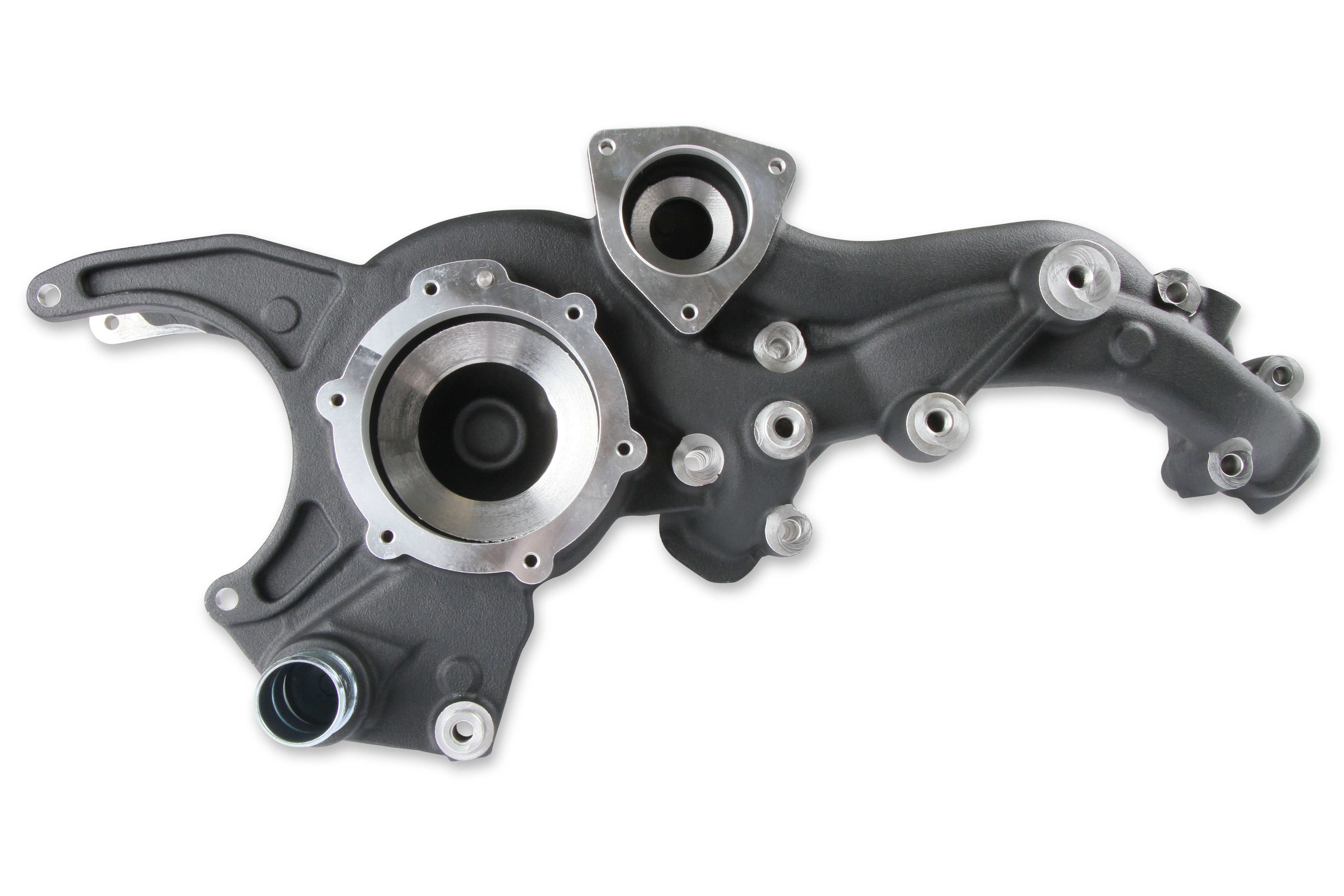 Holley 97-250BK Manifold Bracket Kit; For Use w/LT4 GM Wet System; Black; Holley 97-250BK