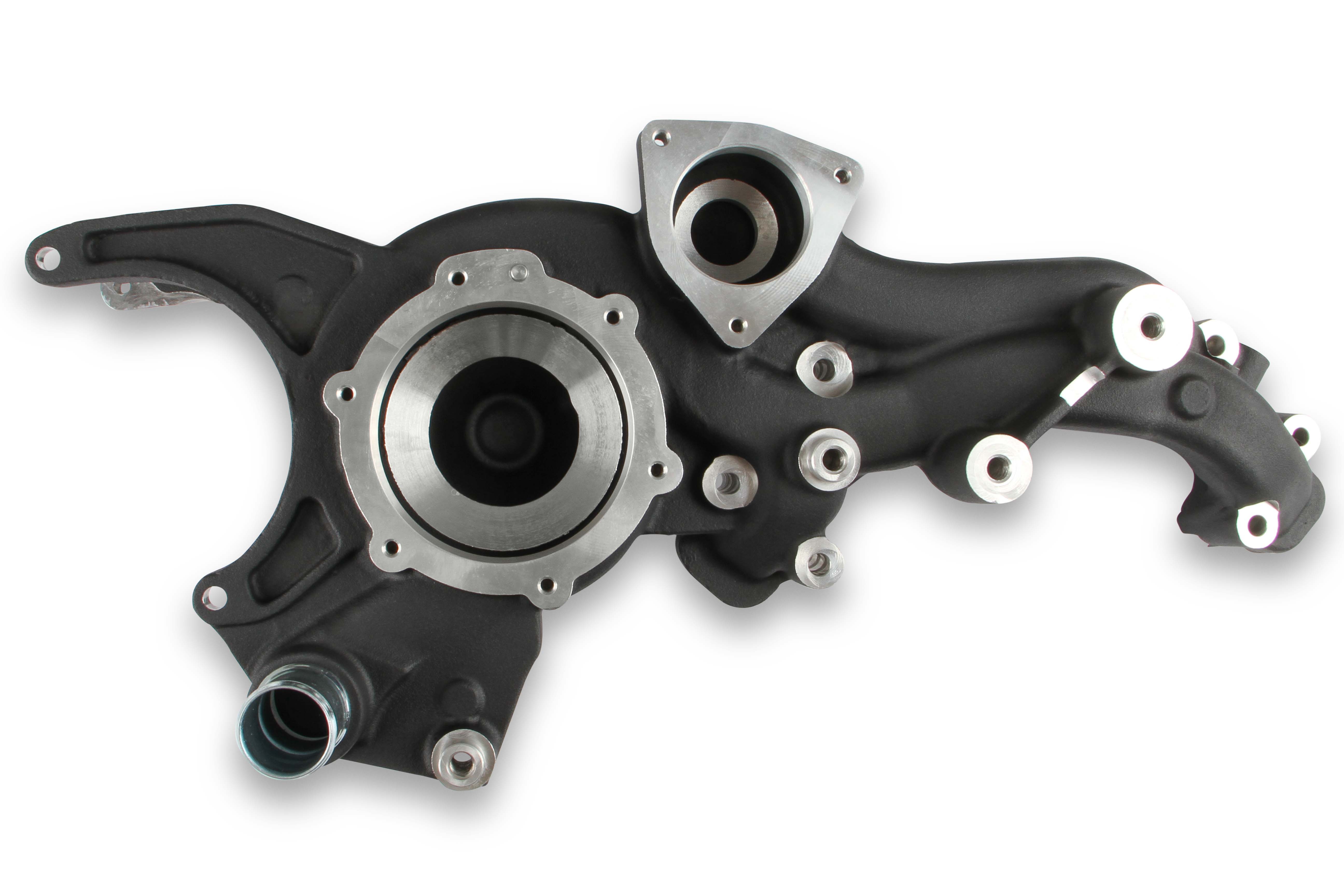 Holley 97-251BK Manifold Bracket Kit; For Use w/LT4 GM Dry System; Black; Holley 97-251BK