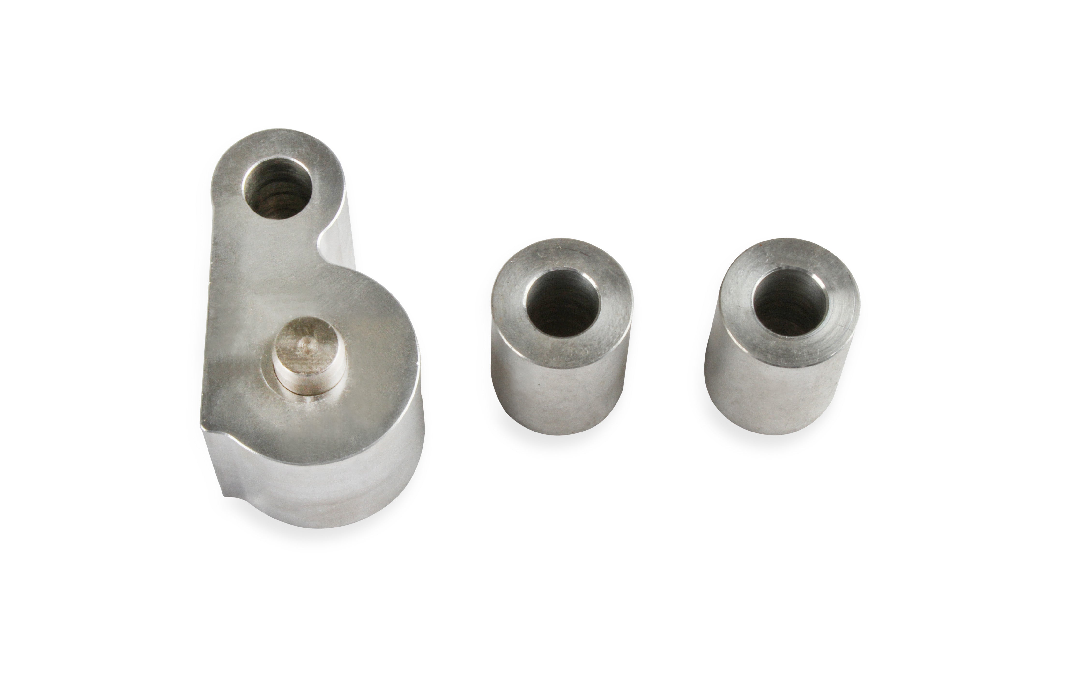 Holley 97-262 Power Steering Spacer Kit; Fits w/LT4 Systems; Cast Finish; Holley 97-262