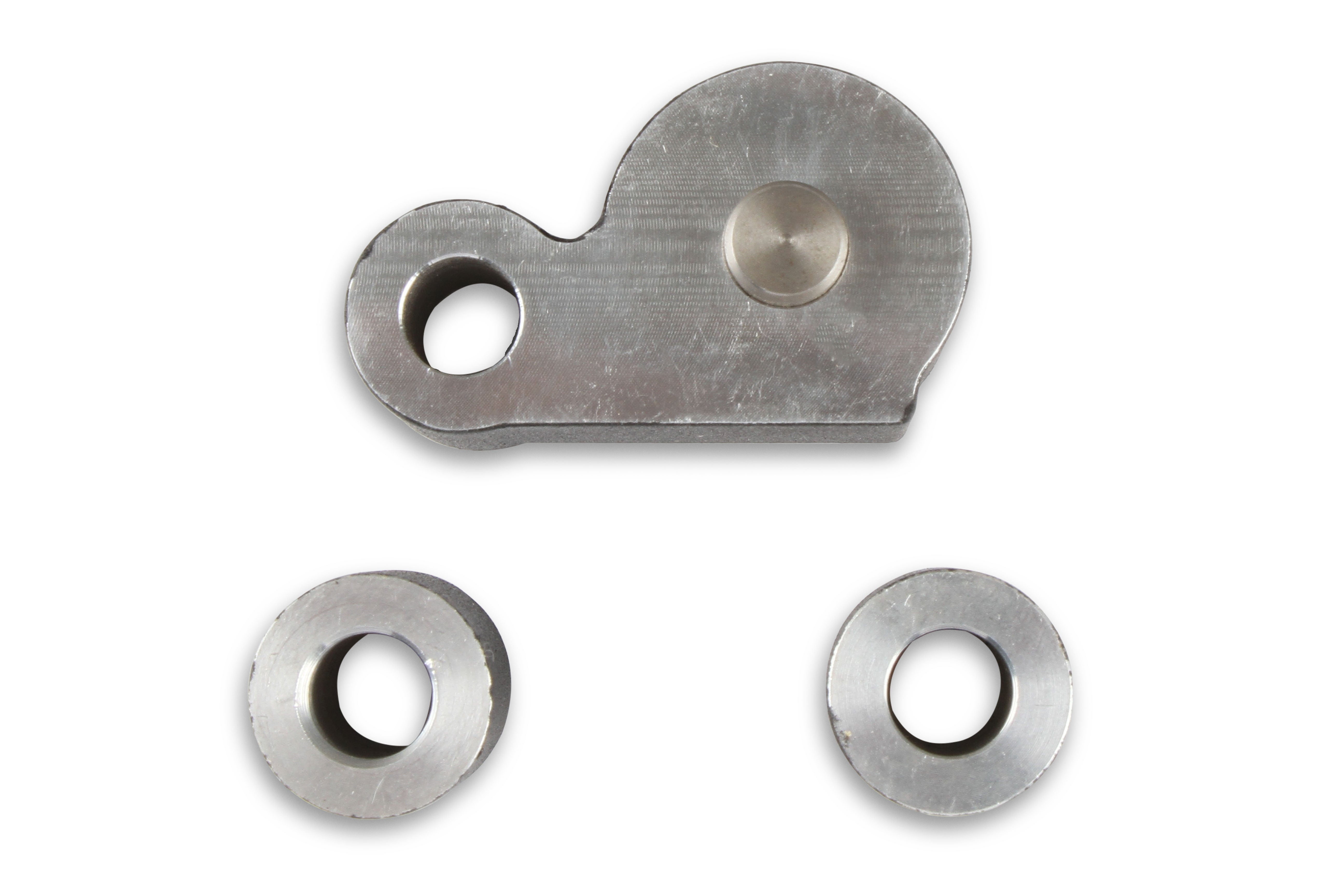 Holley 97-262BK Power Steering Spacer Kit; Fits w/LT4 Systems; Black Finish; Holley 97-262BK