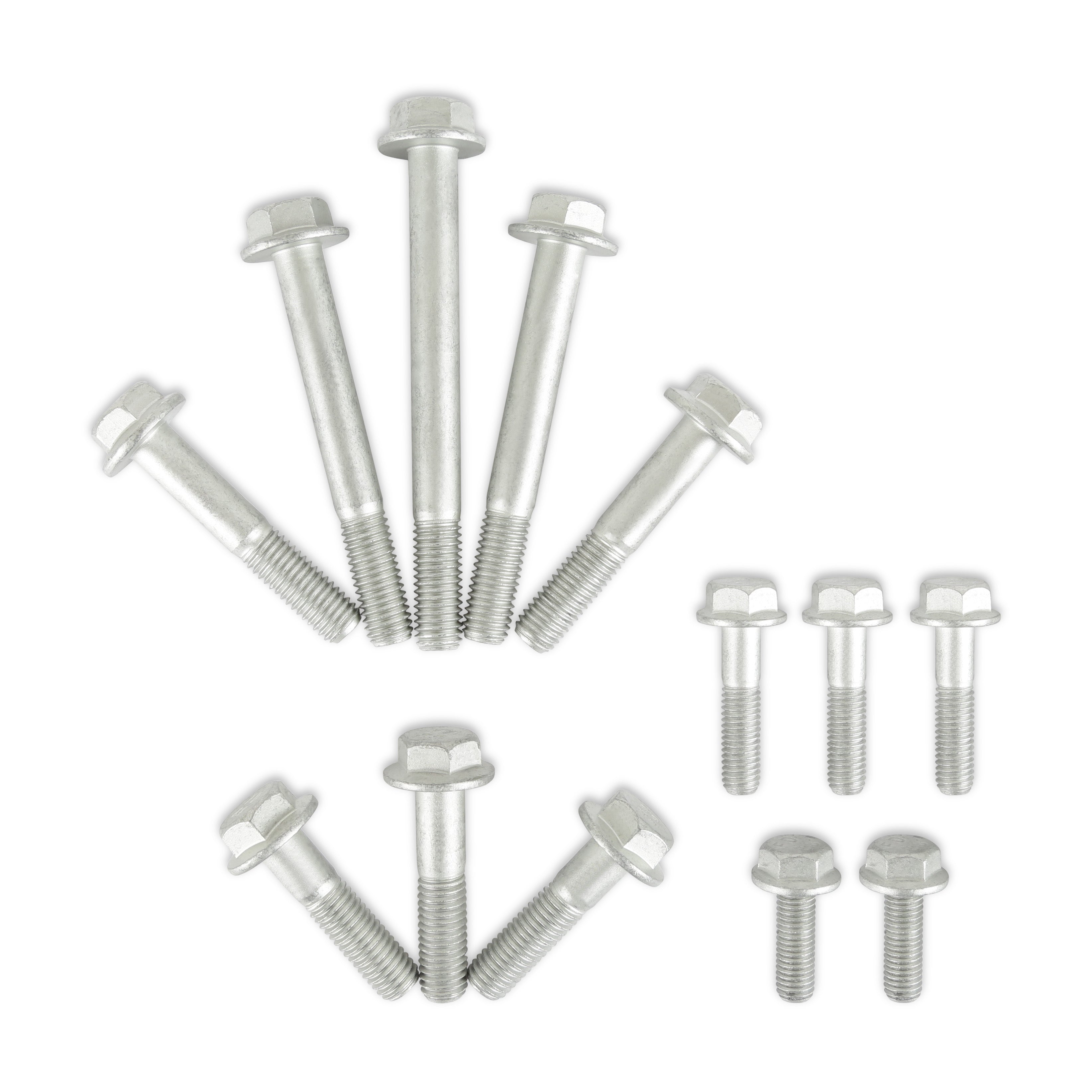 Holley 97-263 Accessory Drive Hardware Kit; Steel; Nickel; For Use w/LSA Supercharged; Holley 97-263