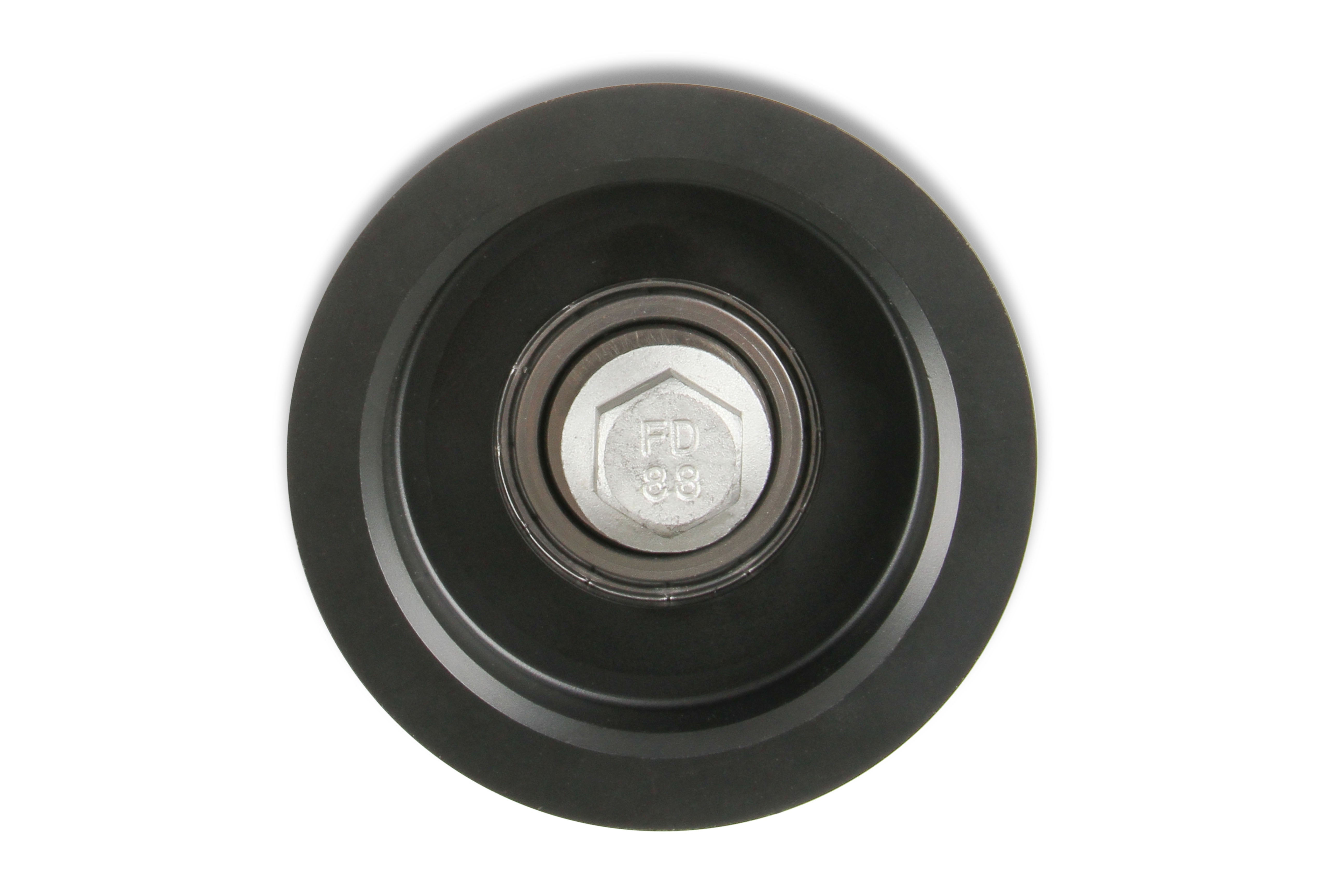 Holley 97-265 Tensioner Assembly; w/Grooved Pulley LT5; Cast Finish; Holley 97-265