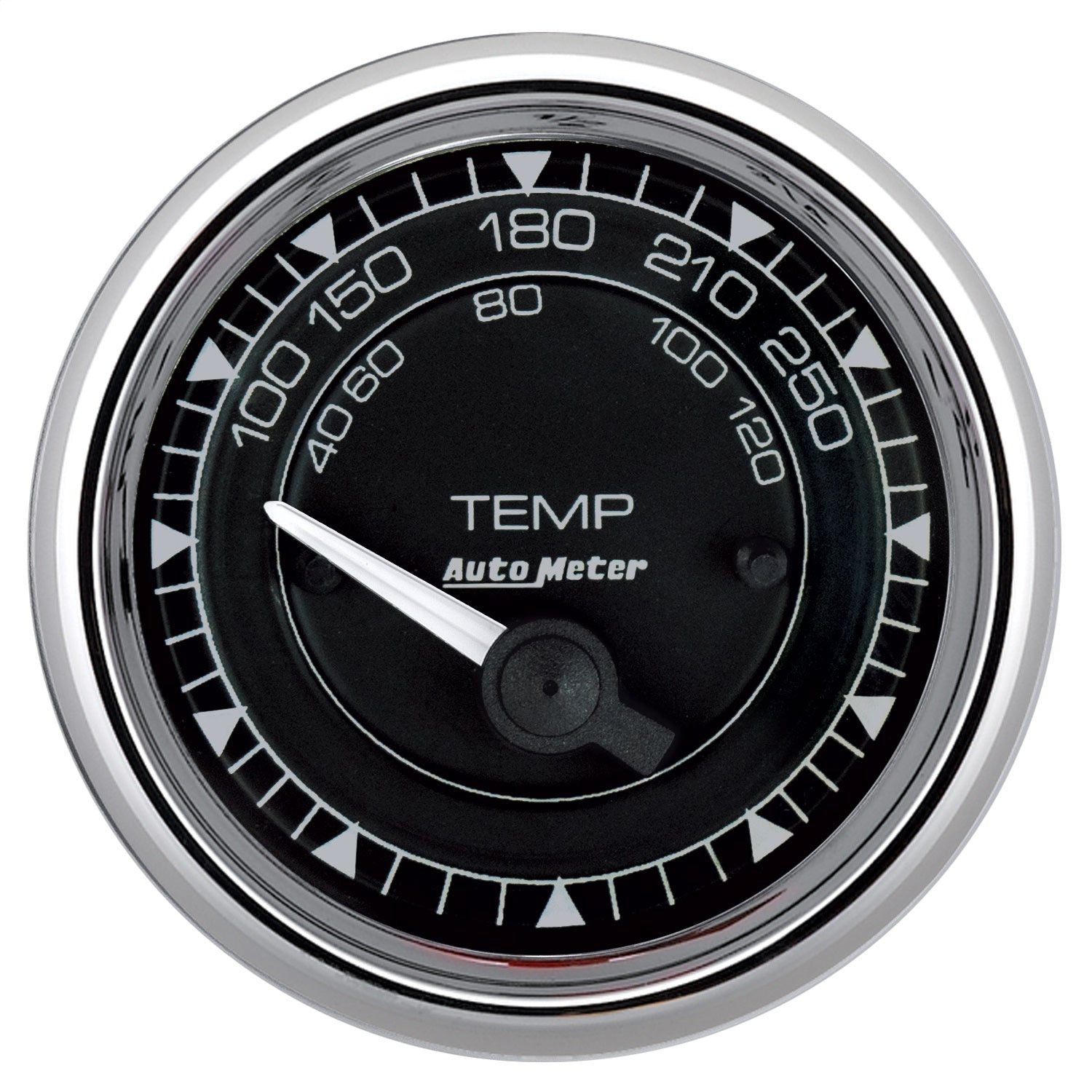 AutoMeter 9737 GAUGE; TEMP; 2 1/16in.; 250deg.F; ELEC; CHRONO CHROME AutoMeter 9737